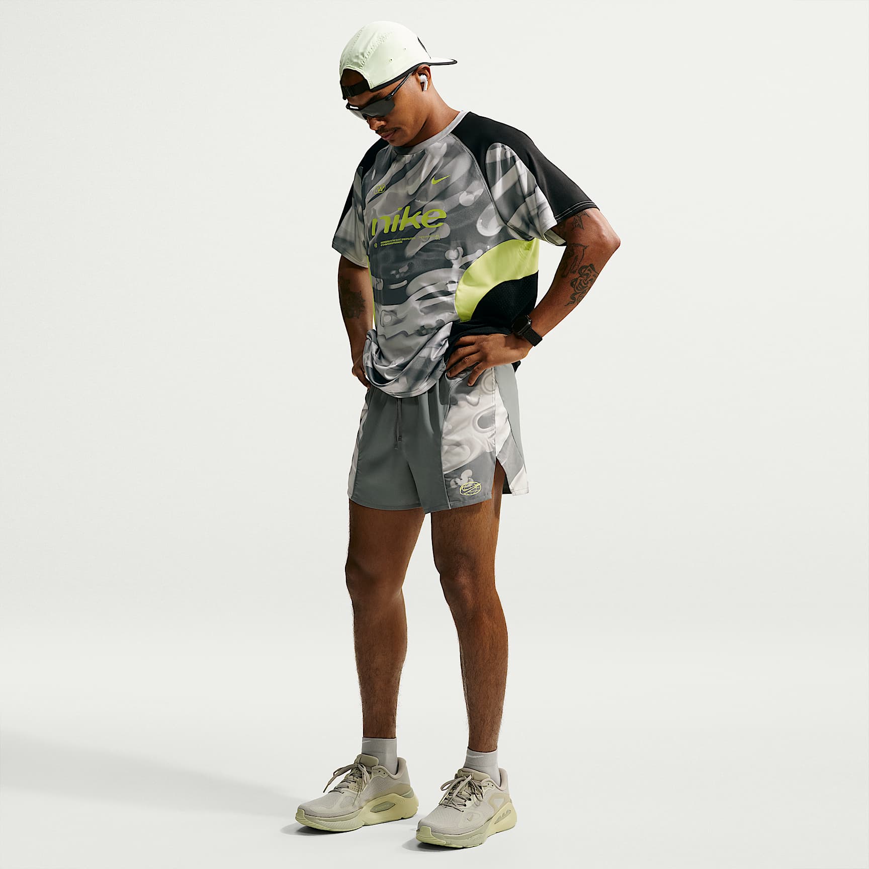 Nike Men's Dri-FIT 4" Brief-Lined Running Shorts
