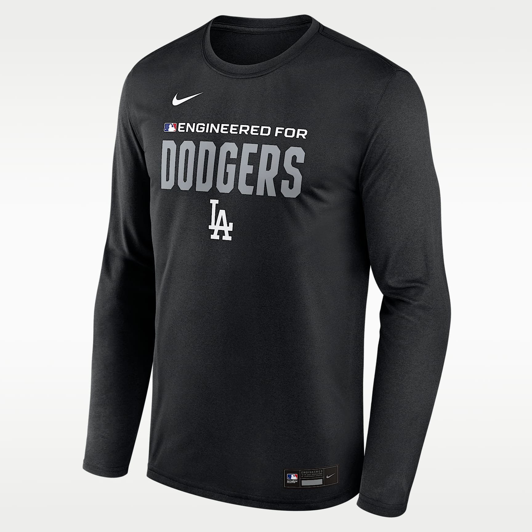 Los Angeles Dodgers Authentic Collection Team Issue Men's Nike Dri-FIT MLB Long-Sleeve T-Shirt
