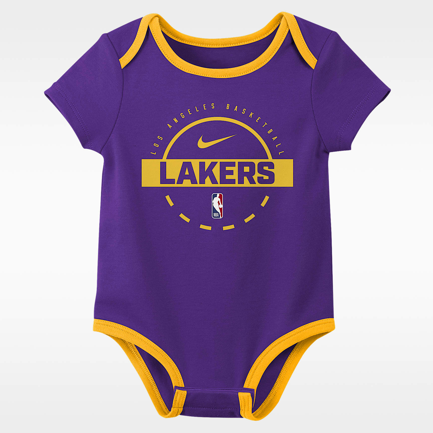 Nike "Los Angeles Lakers" Baby NBA Bodysuit (2-Pack)