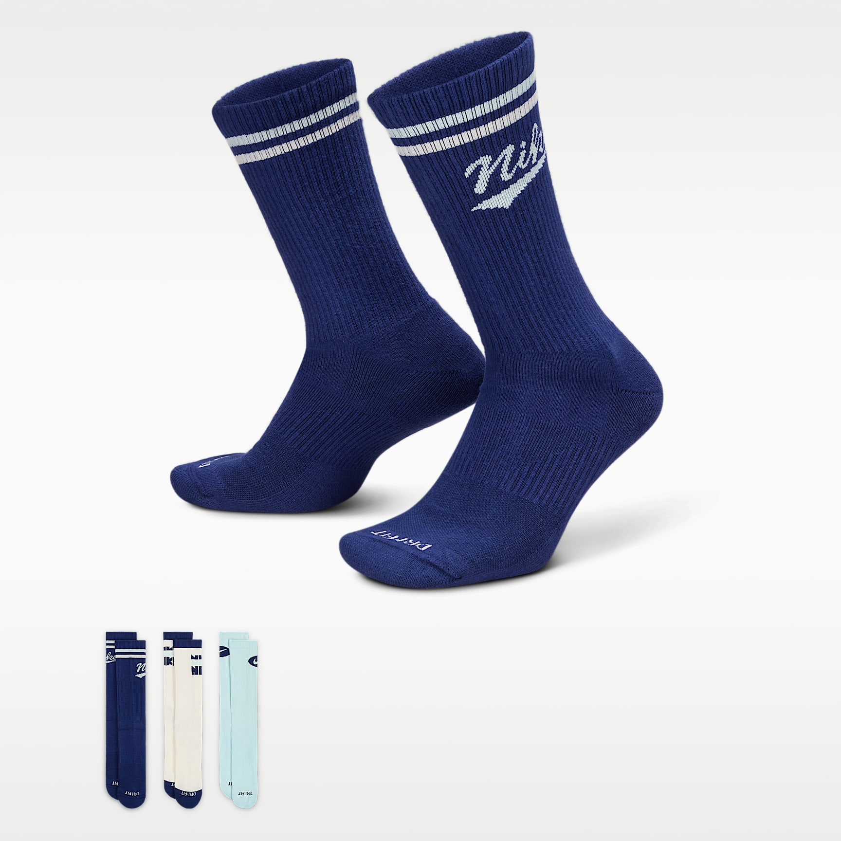 Nike Everyday Plus Crew Socks (3 Pairs)