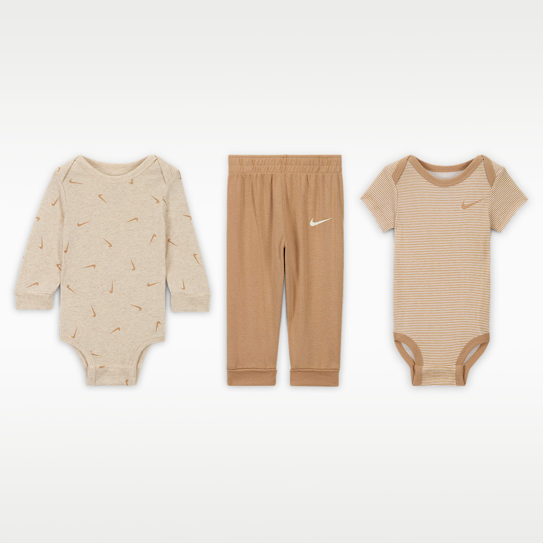 Nike Baby (0-9M) 3-Piece Bodysuits and Pants Set