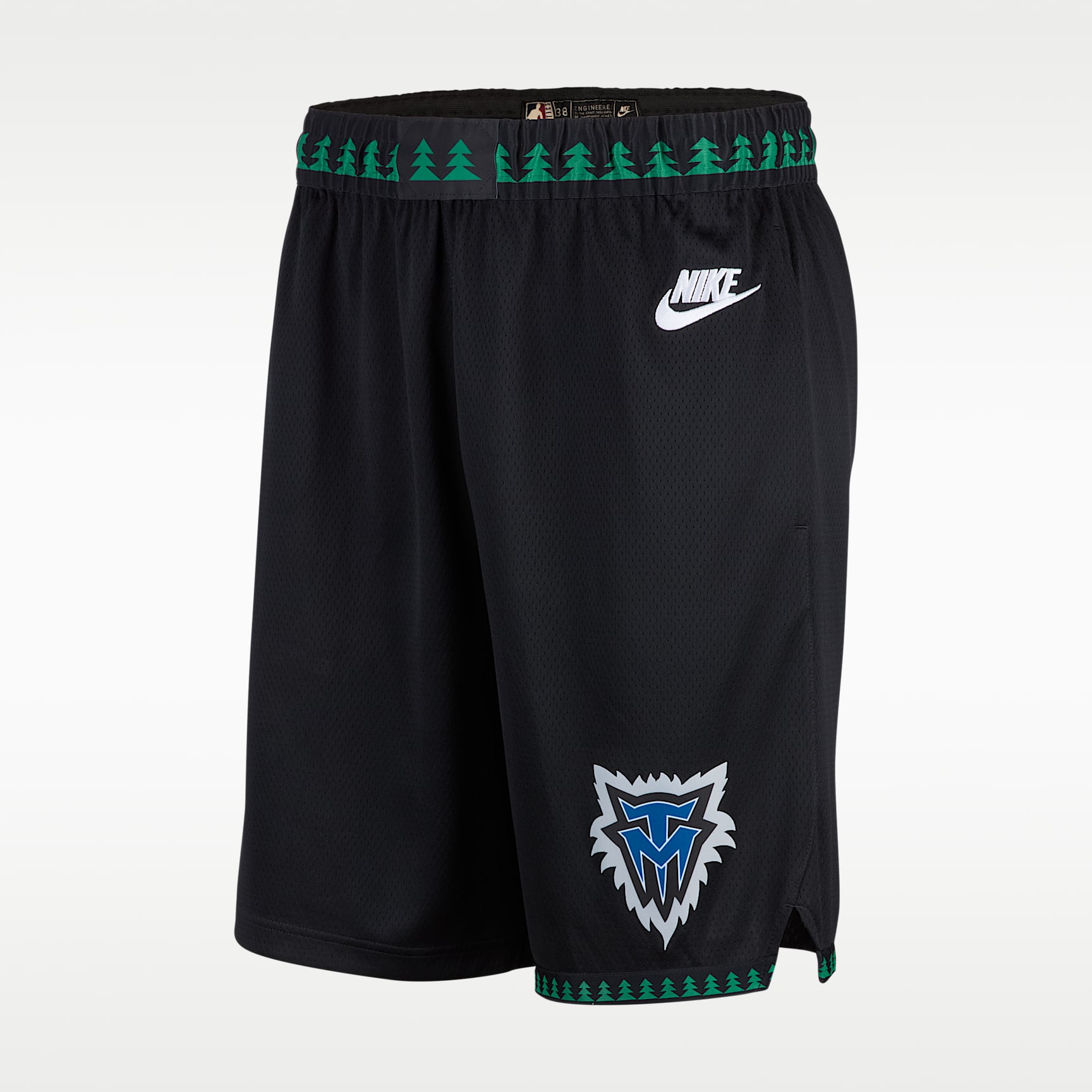 Męskie spodenki Nike Dri-FIT NBA Minnesota Timberwolves Swingman 2025/26 Hardwood Classics