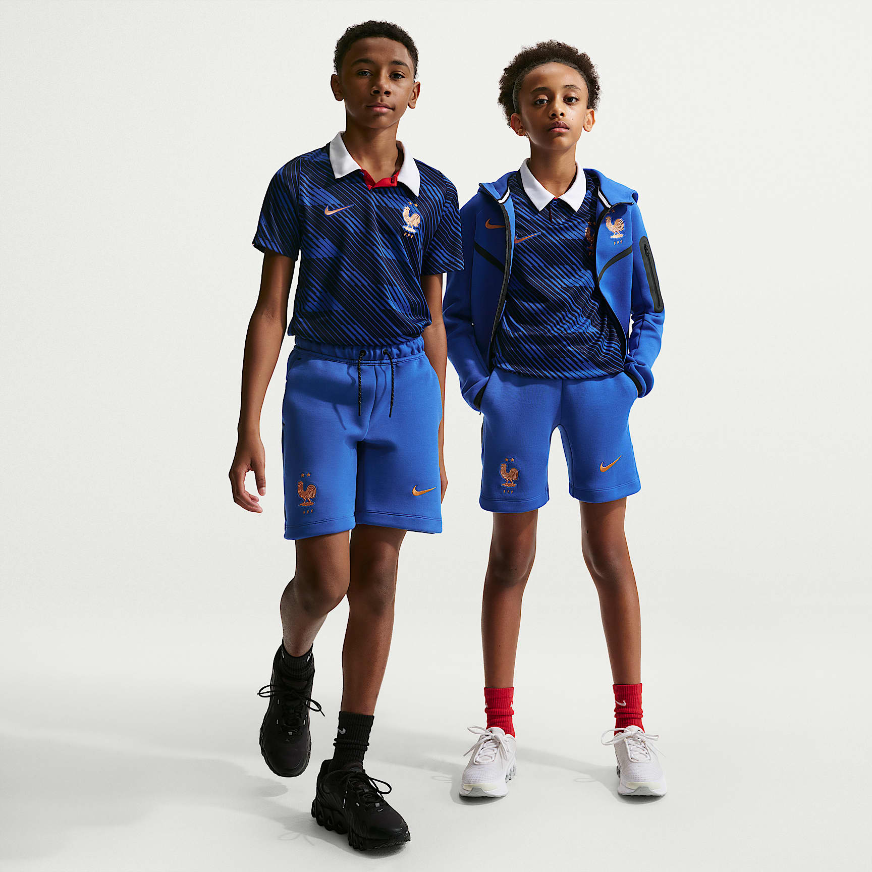 FFF Tech Fleece Older Kids' (Boys') Nike Football Shorts