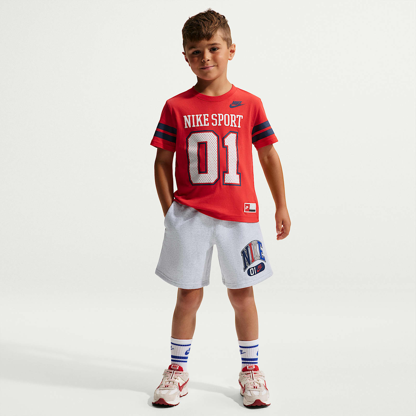 Nike Sportswear Little Kids' Multisport Fleece Shorts