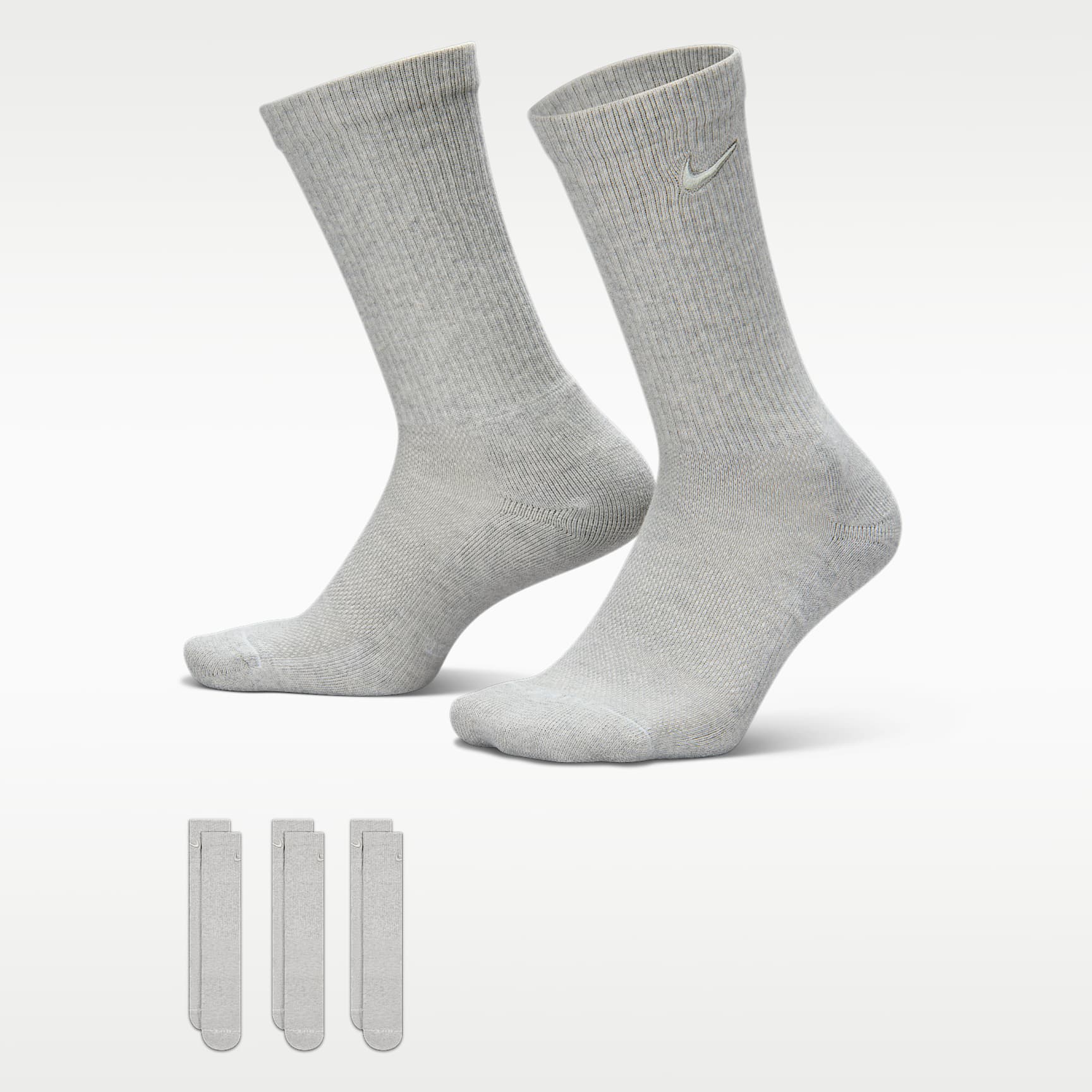 Nike Everyday Elevated Crew Socks (3 Pairs)