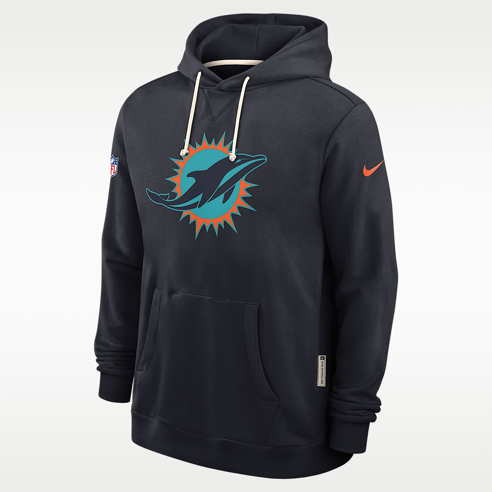 Miami Dolphins Rivalries Collection Sideline Men's Nike Dri-FIT NFL Pullover Hoodie
