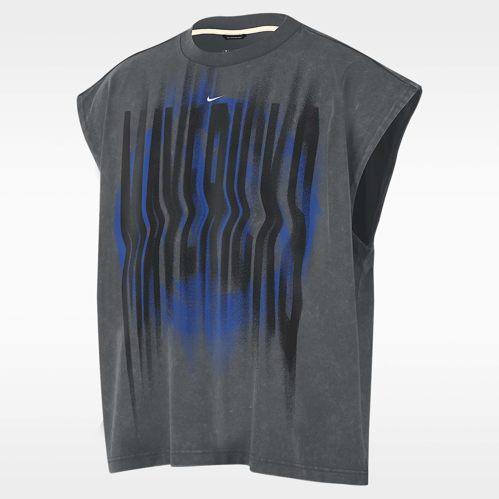 Camiseta de básquetbol sin mangas Nike para hombre Dallas Mavericks Standard Issue