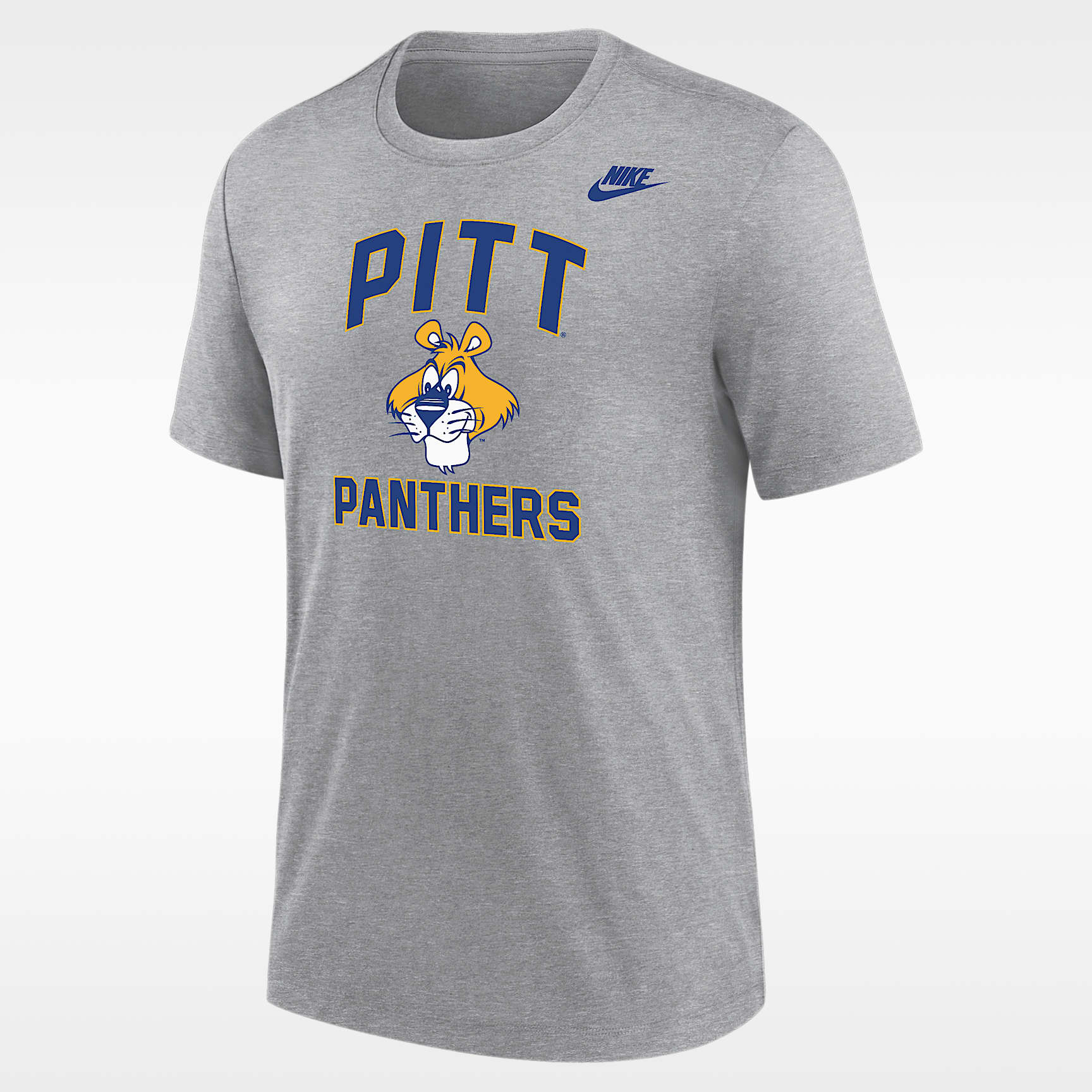 Pittsburgh Panthers Men's Nike Football Tri-Blend T-Shirt