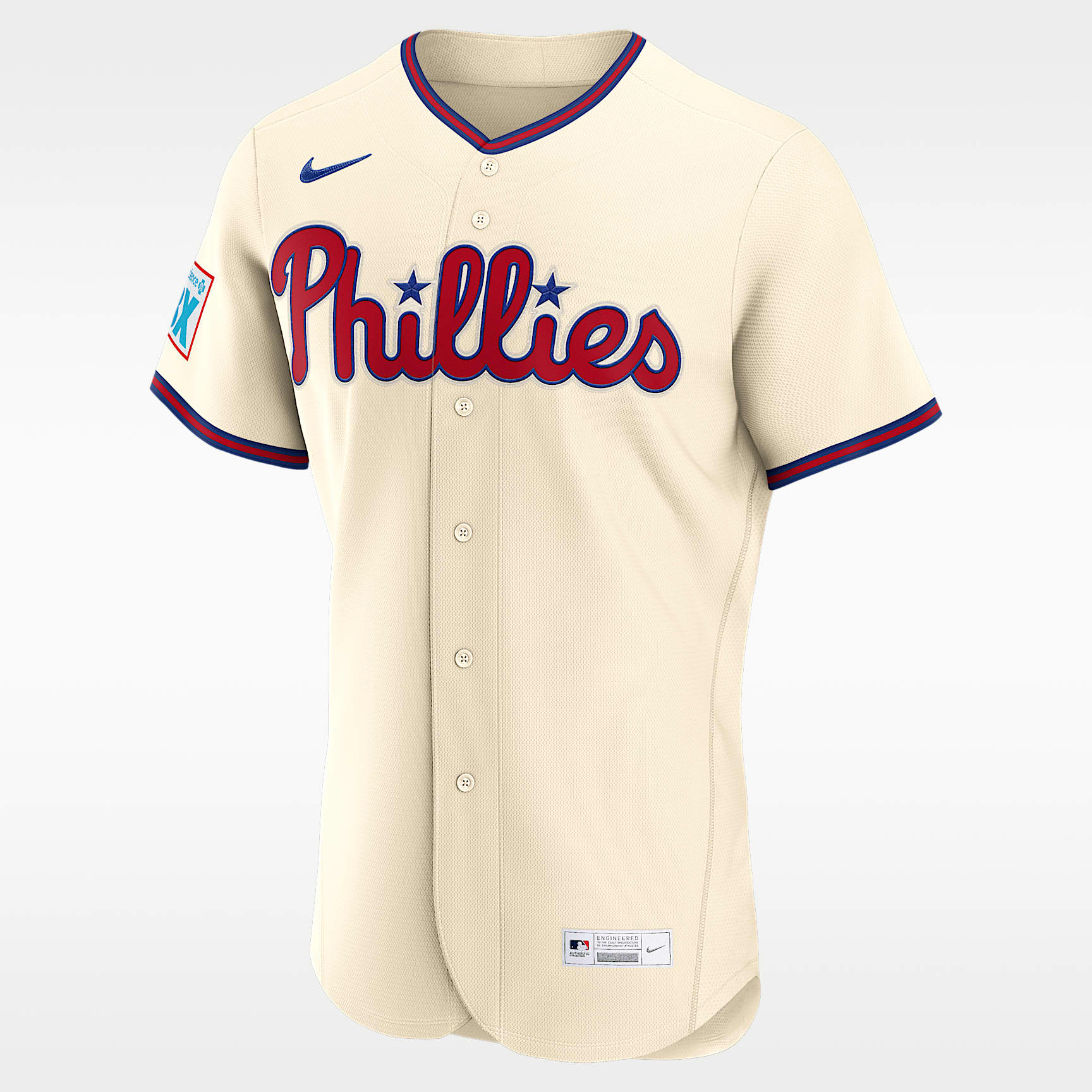 Jersey Nike de la MLB Authentic para hombre Bryce Harper Philadelphia Phillies