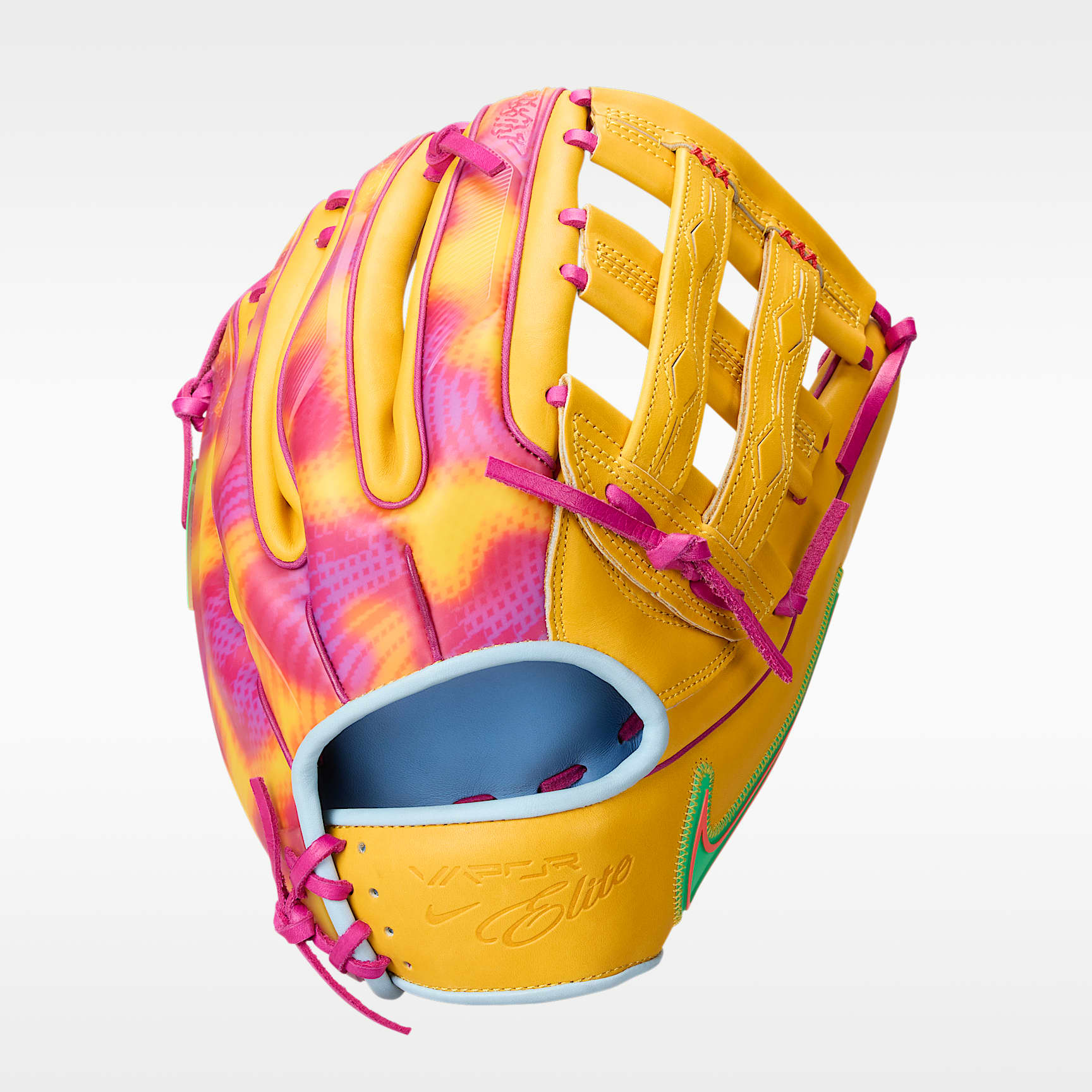 Nike Vapor Elite “Ronald Acuña Jr.” Guante de campo de béisbol de red H (lanzamiento con la mano derecha)