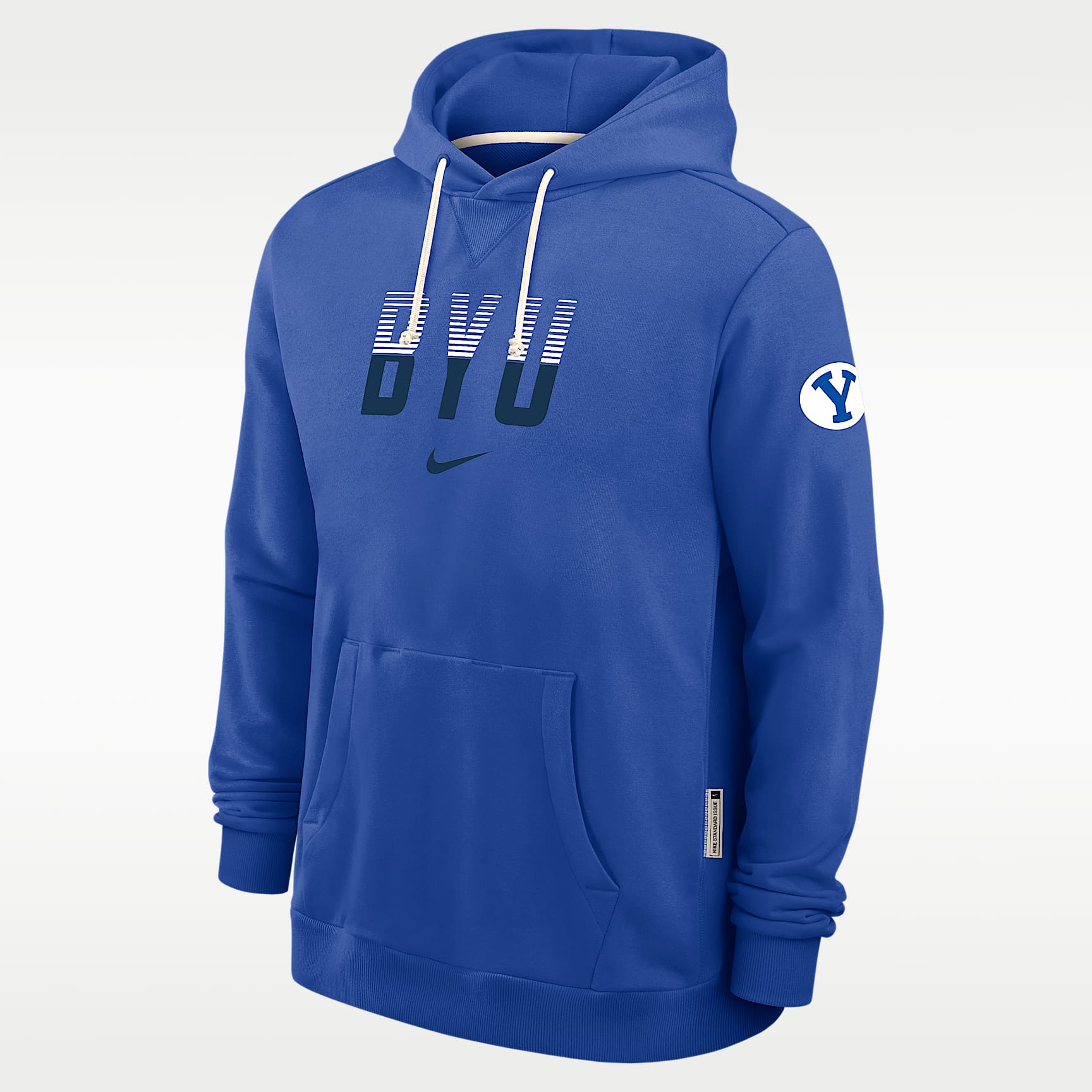 Sudadera con gorro sin cierre sin mangas Dri-FIT para hombre Nike Sideline (BYU)