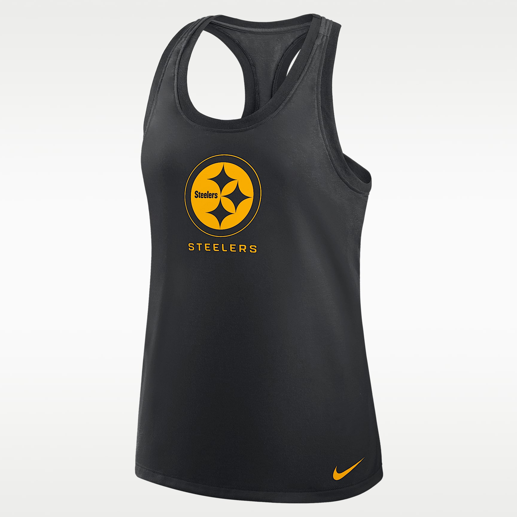 Pittsburgh Steelers Hurry Up Women's Nike Dri-FIT NFL Racerback Tank Top