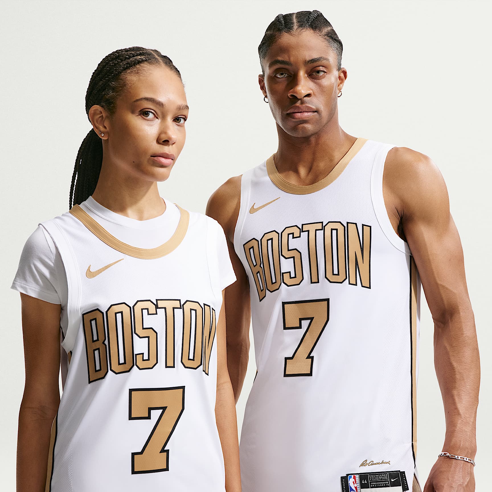 Jaylen Brown Boston Celtics City Edition Men's Nike Dri-FIT ADV NBA Authentic Jersey