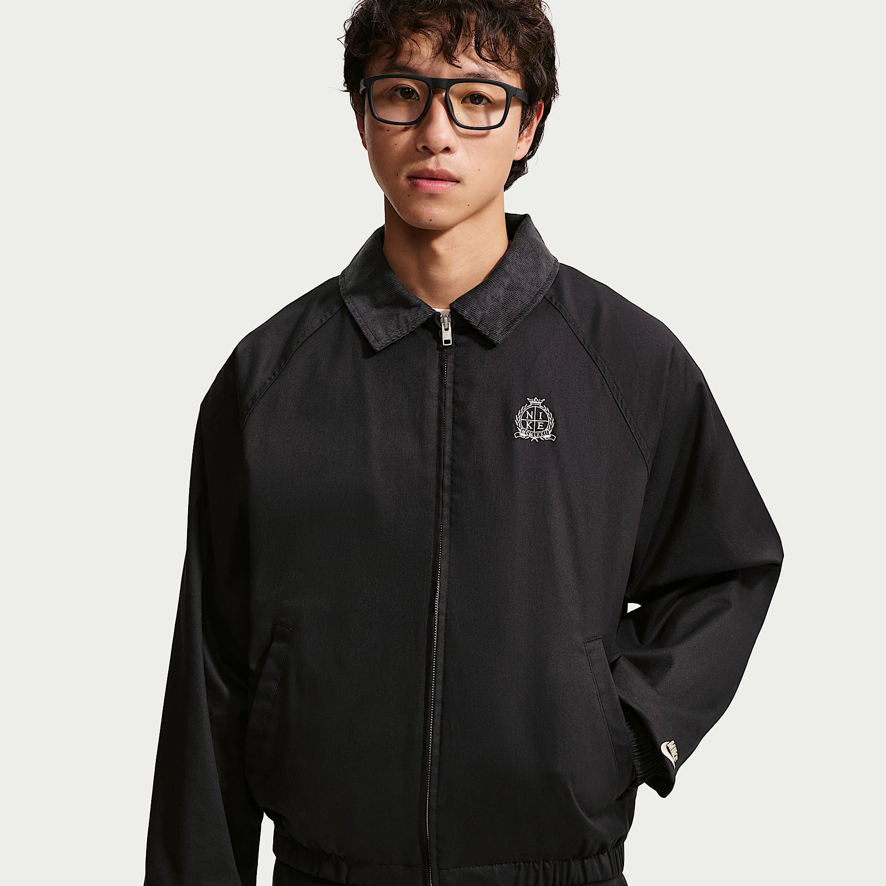 나이키 클럽 남성 캠퍼스 재킷