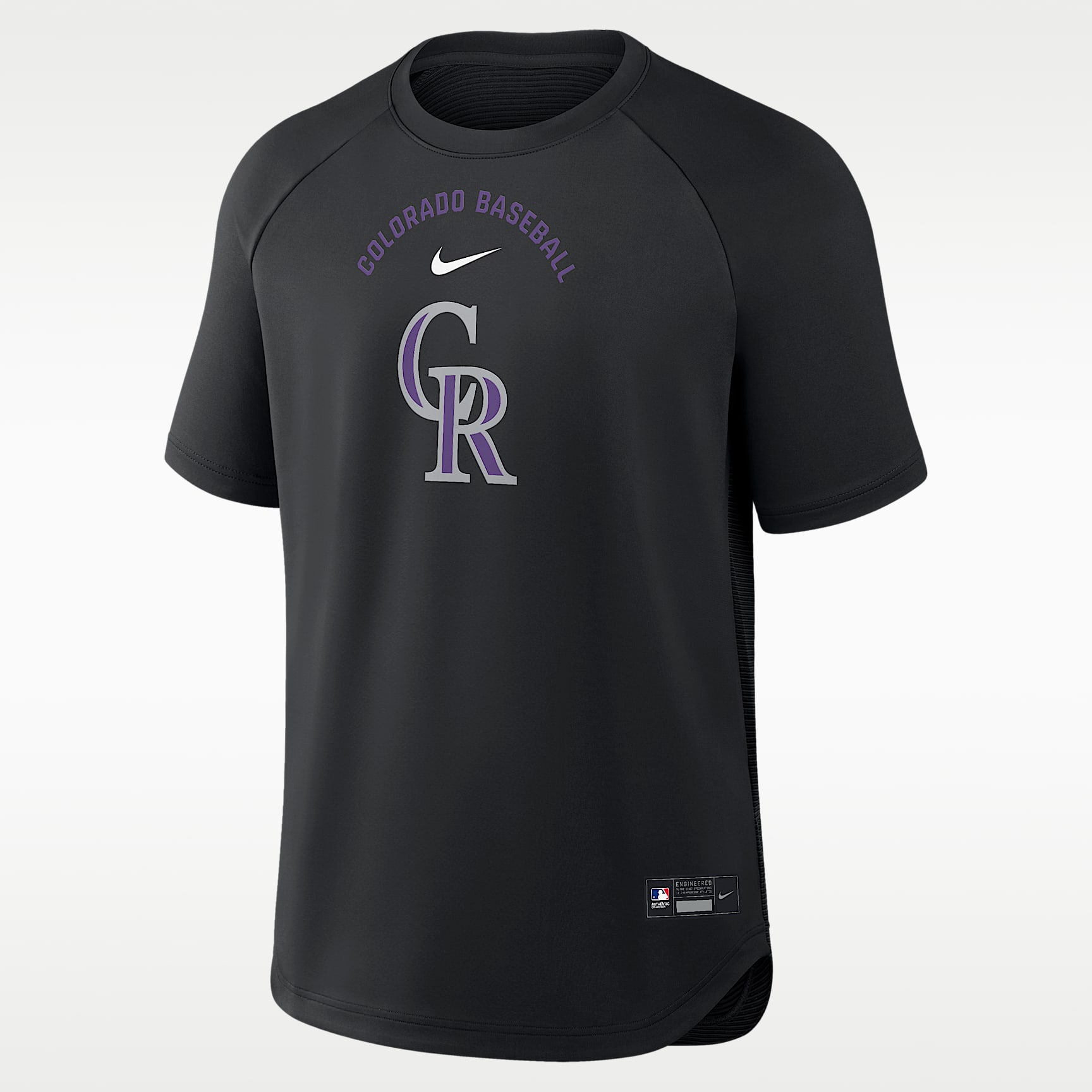Colorado Rockies Authentic Collection Batting Practice Pregame Men's Nike Dri-FIT MLB Top