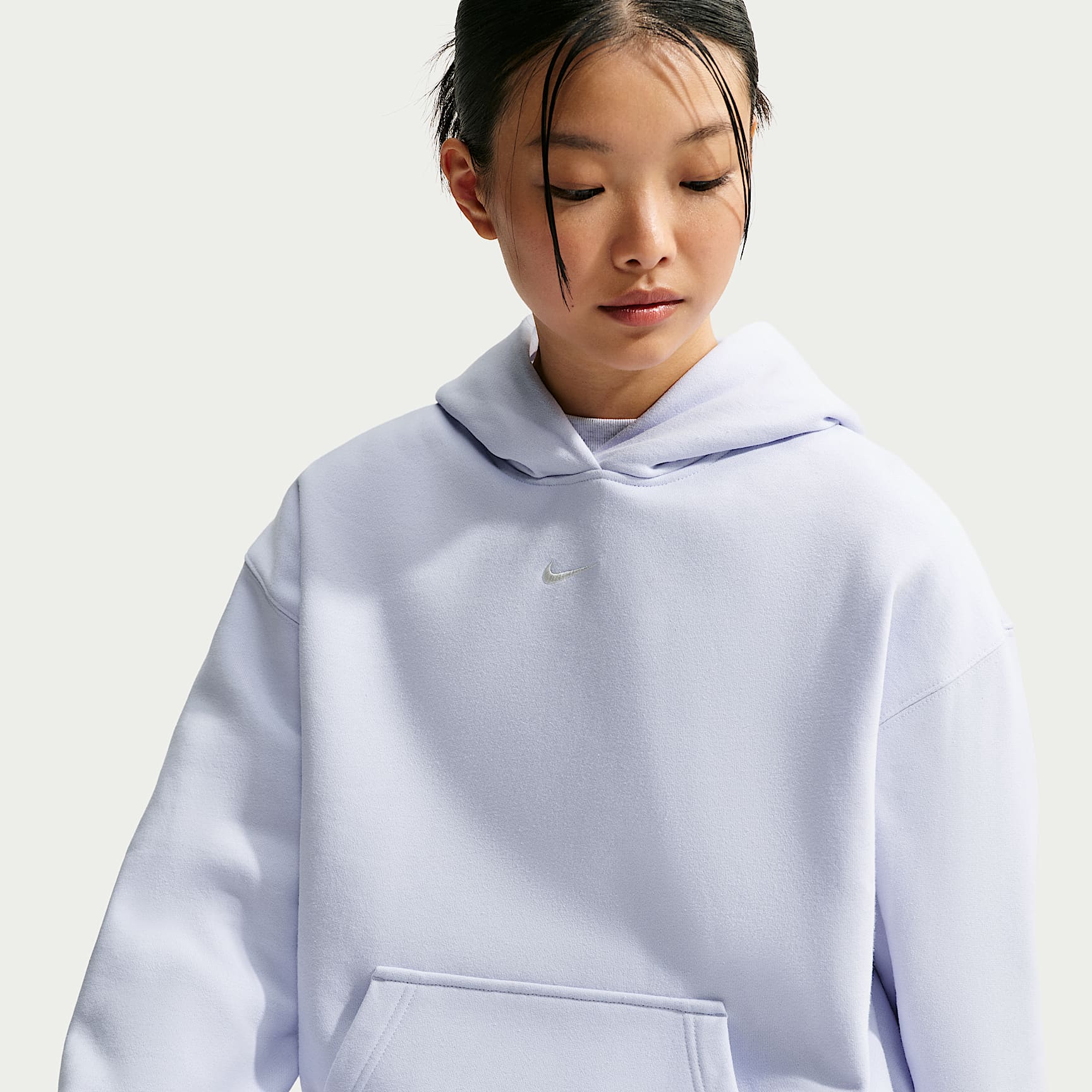 Nike Studio Fleece Medium Weight Women's Oversized Pullover Hoodie