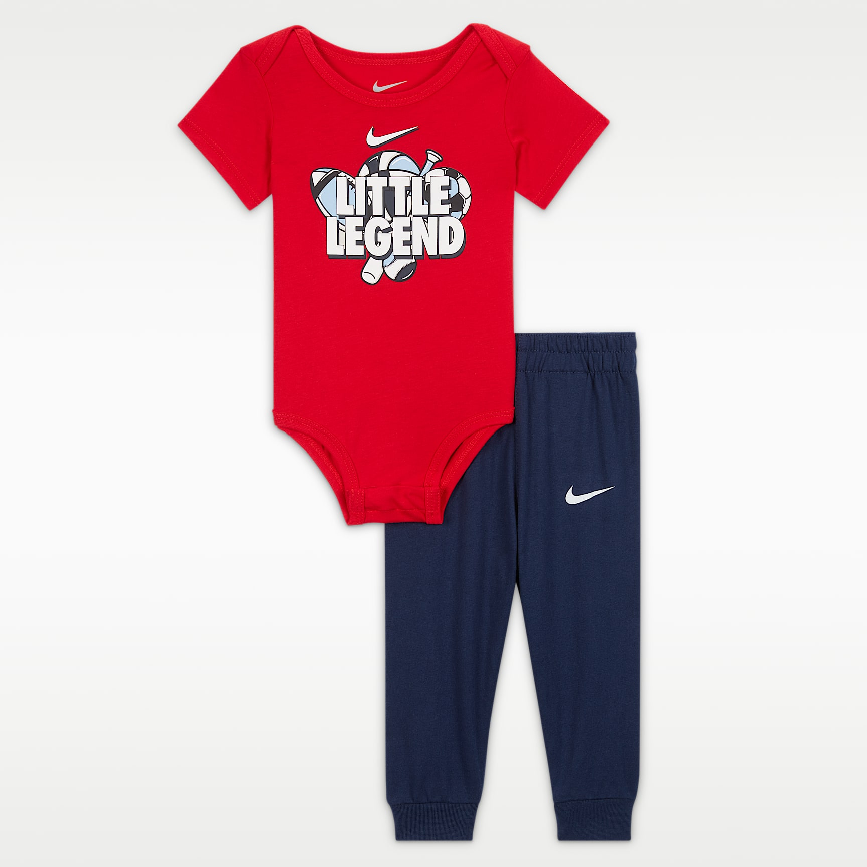Nike Sportswear Bodysuit and Pants Set Set für Babys (3–6 M)