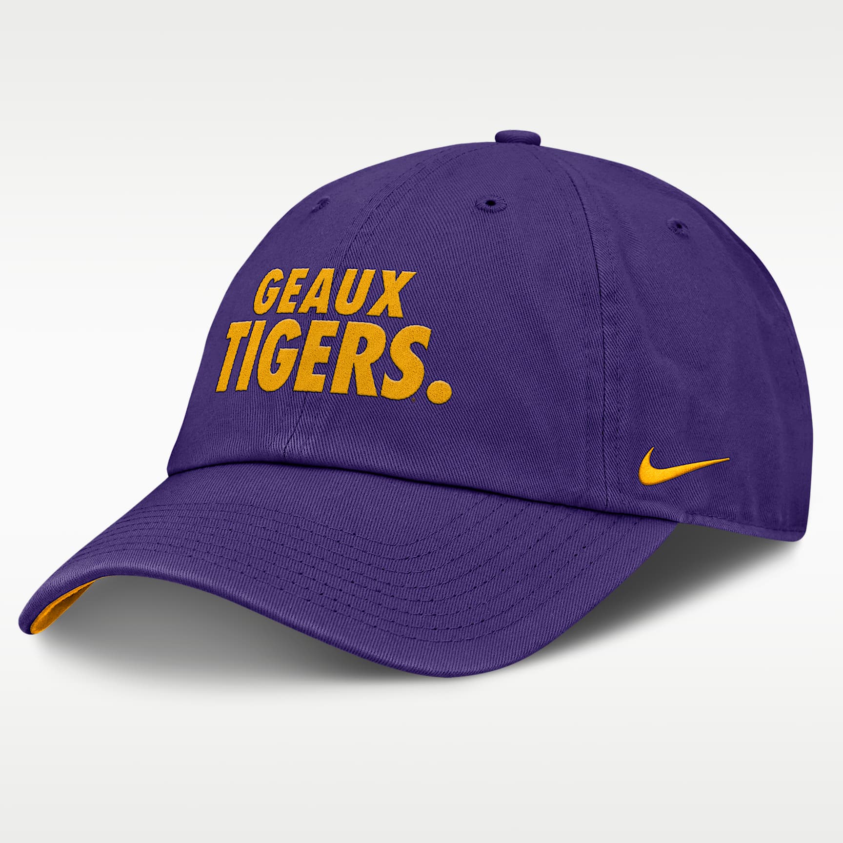 LSU Primetime Chant Club Men's Nike College Adjustable Hat