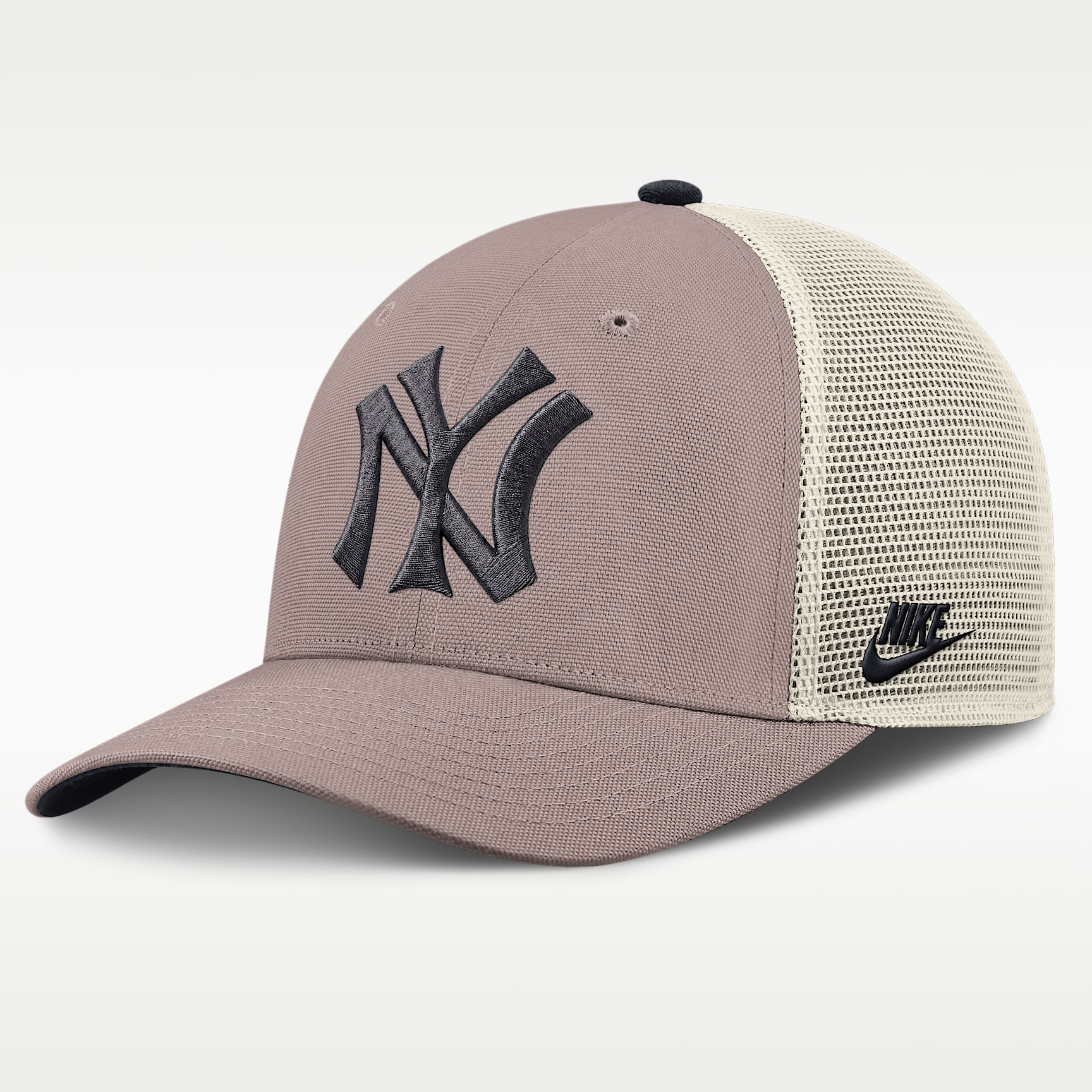 Gorra de rejilla Nike de la MLB ajustable para hombre New York Yankees Cooperstown Rise