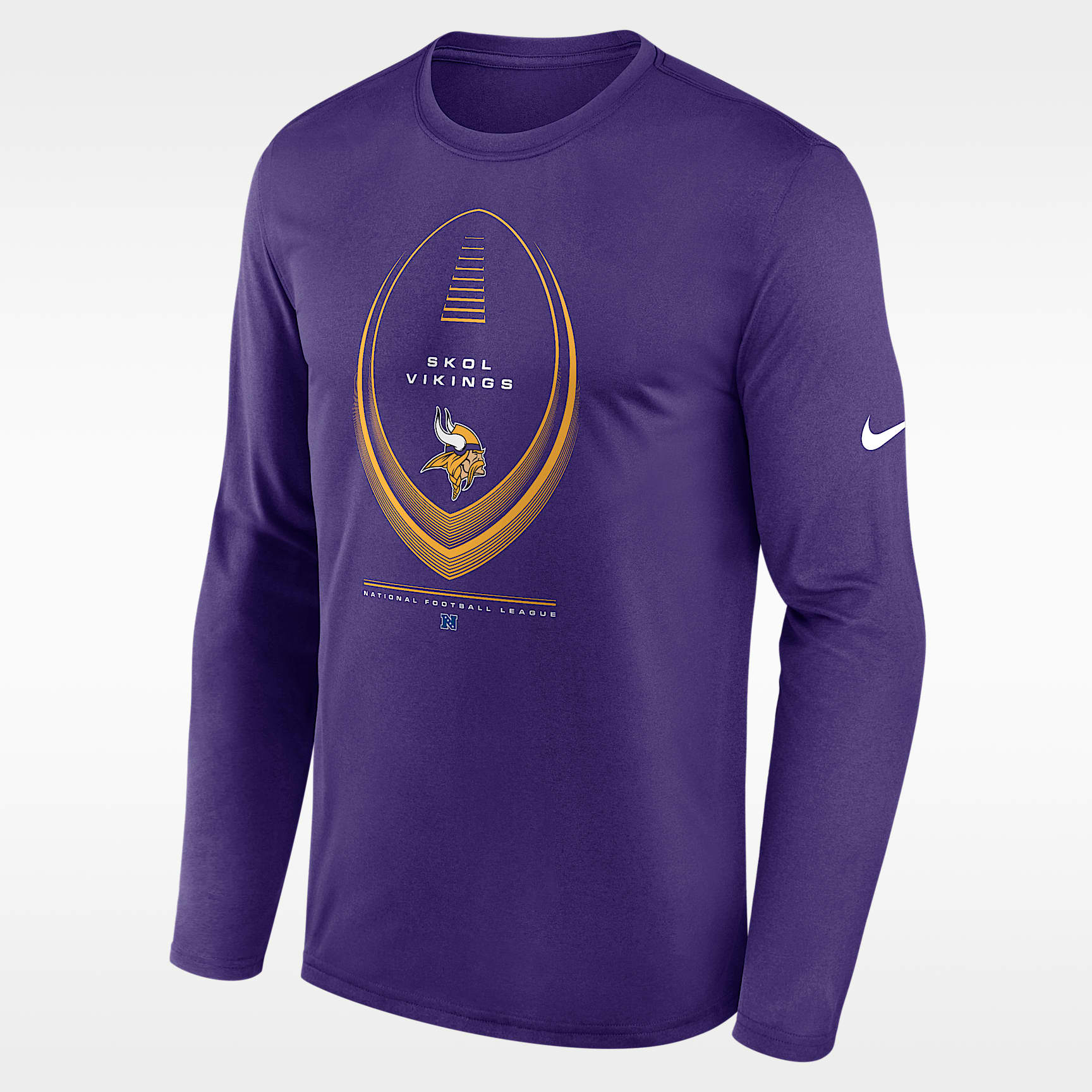 Minnesota Vikings Legend Icon Men's Nike Dri-FIT NFL Long-Sleeve T-Shirt