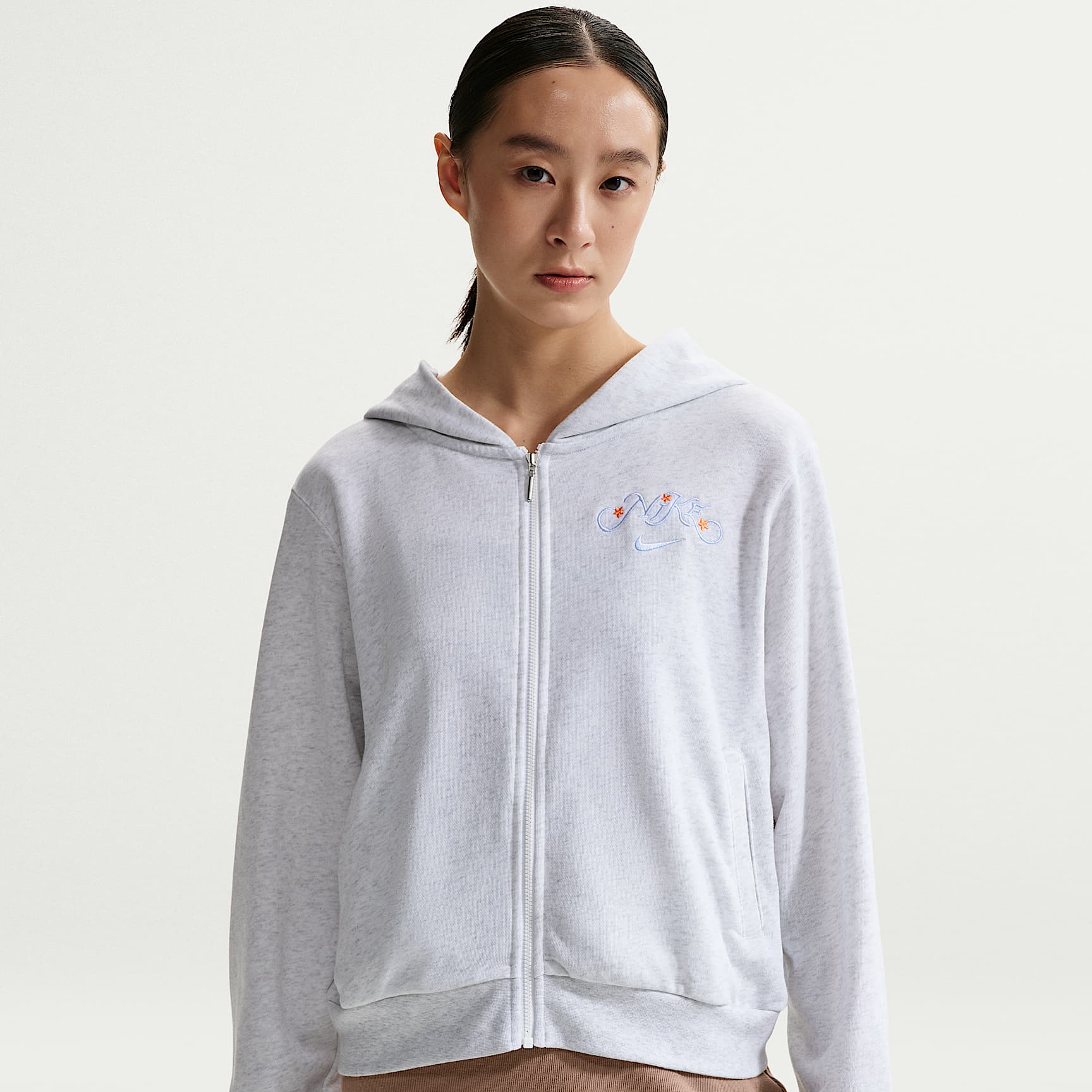 나이키 스포츠웨어 칠 테리 여성 루즈 풀집 프렌치 테리 후디