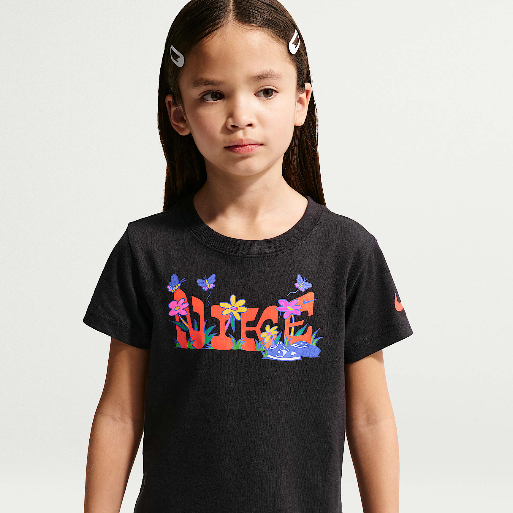 Nike Little Kids' Floral Jersey T-Shirt