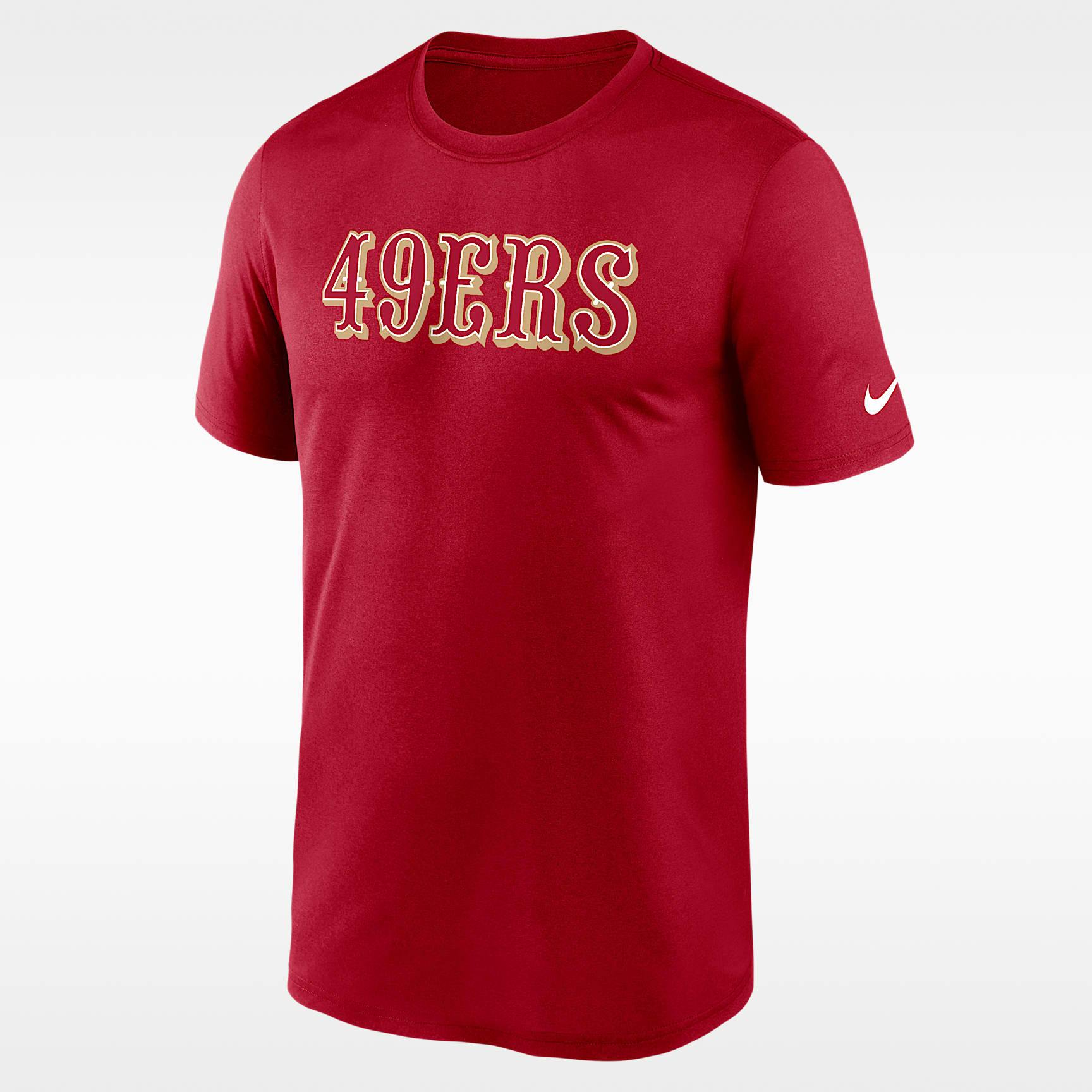 San Francisco 49ers Primetime Legend Wordmark Men's Nike Dri-FIT NFL T-Shirt