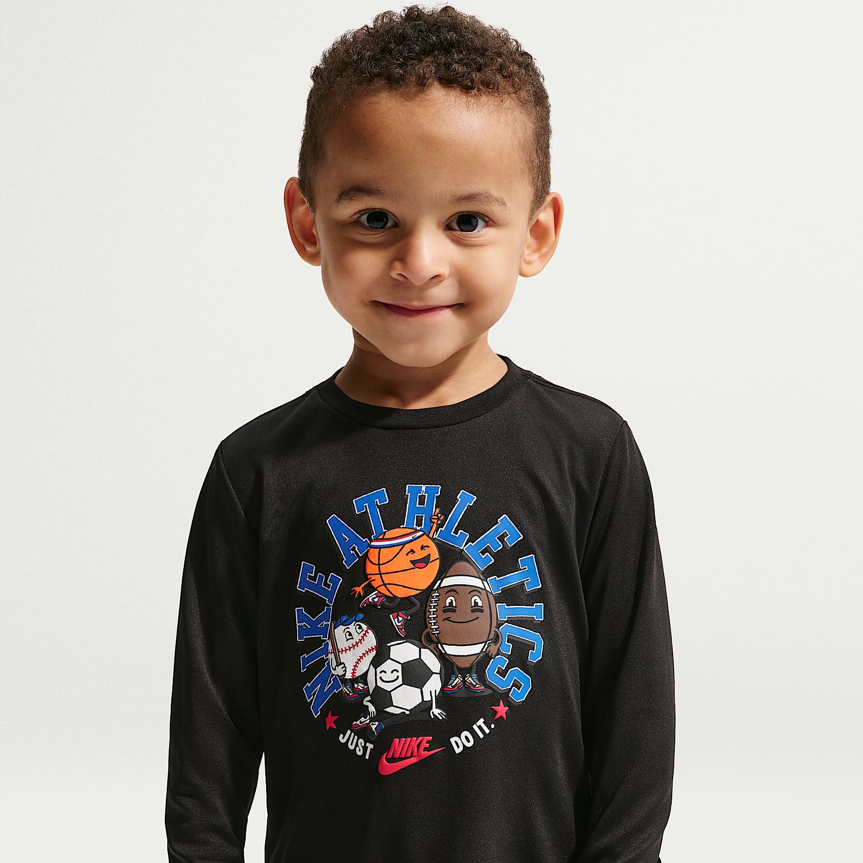 Nike Toddler Dri-FIT Graphic Long-Sleeve T-Shirt
