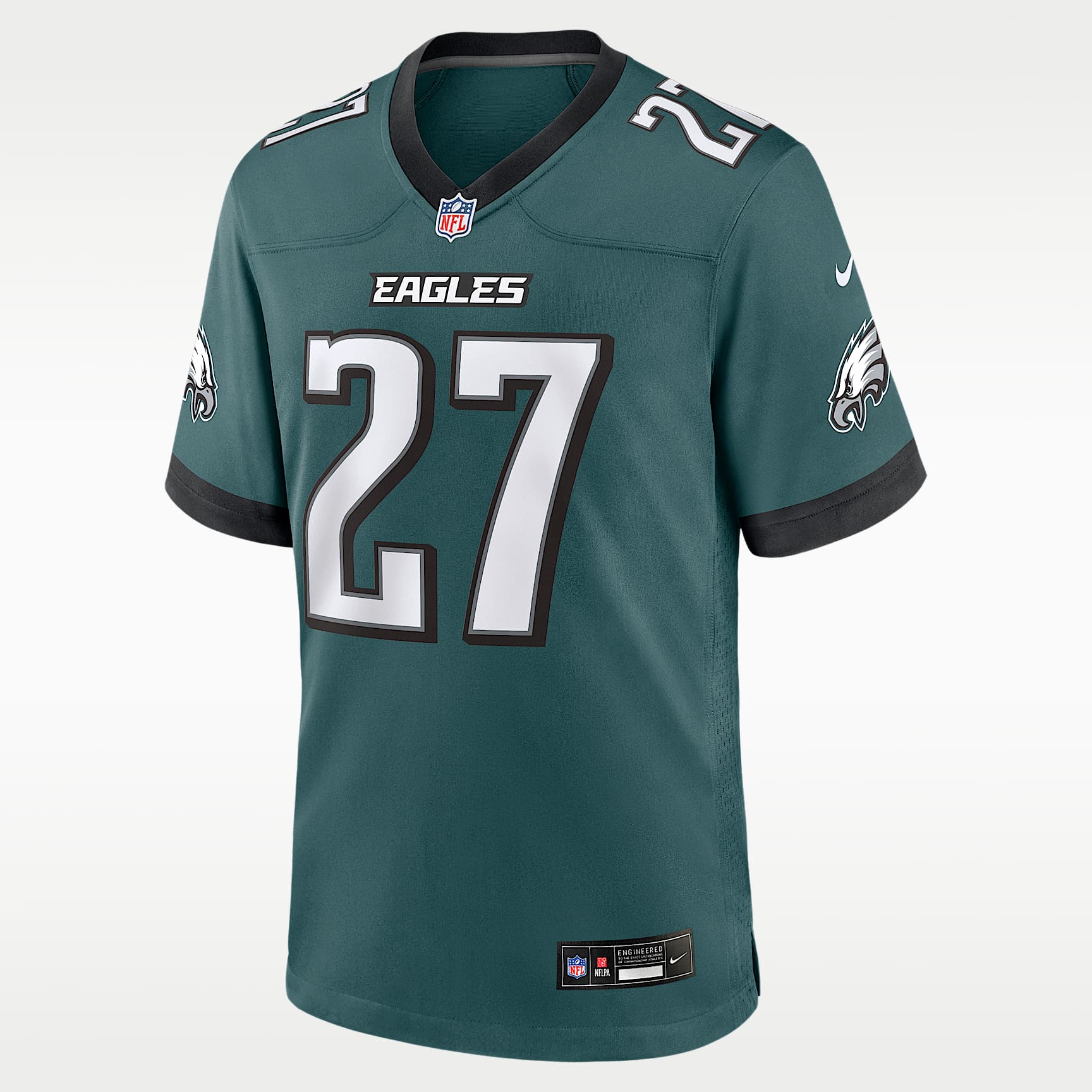 Jersey Nike de la NFL Game para hombre Quinyon Mitchell Philadelphia Eagles