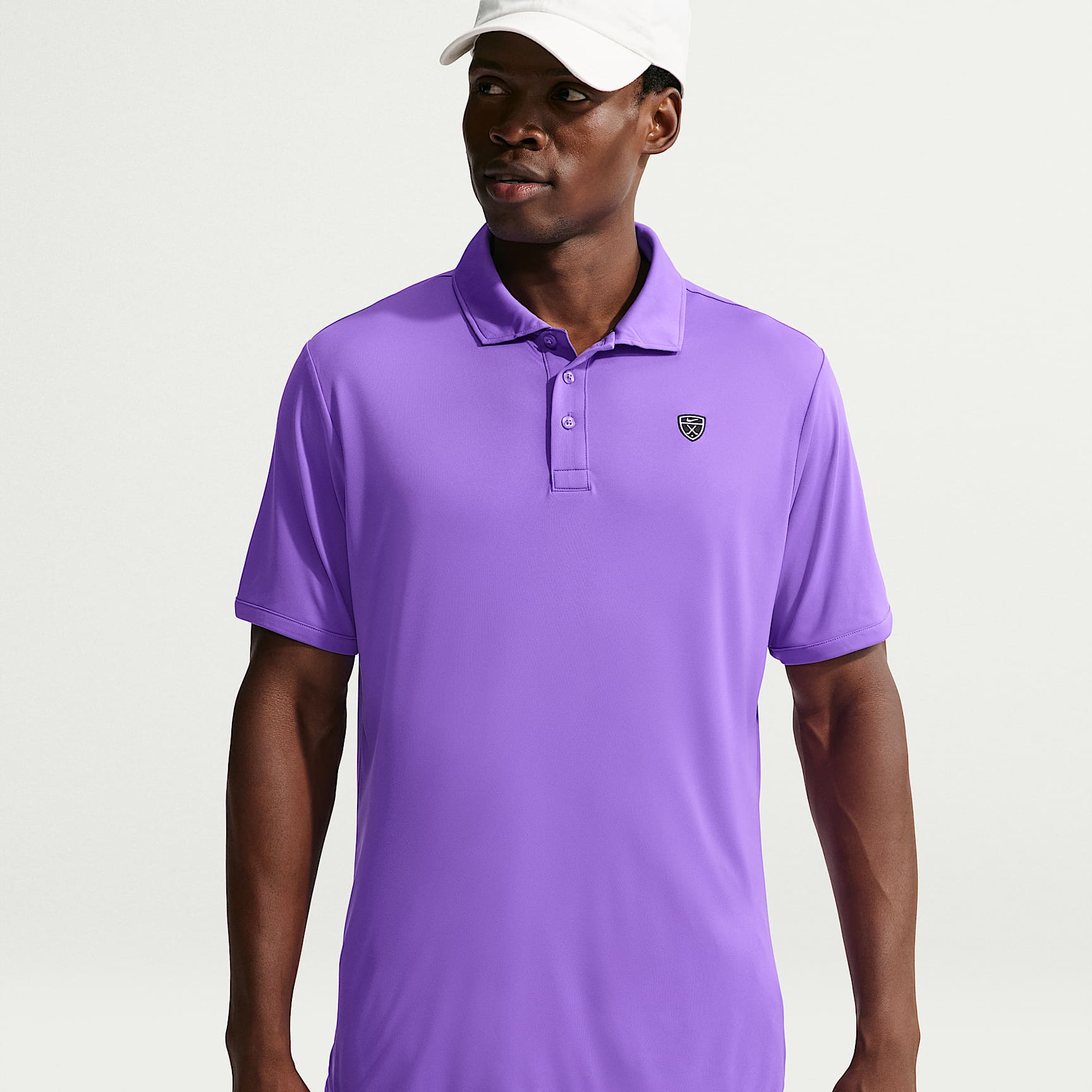 Nike Par Dri-FIT Golf-Poloshirt mit Logo auf der Brust (Herren)