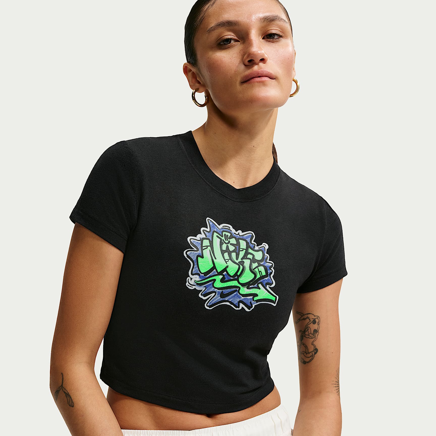 T-shirt slim court Nike Sportswear Chill Knit pour femme