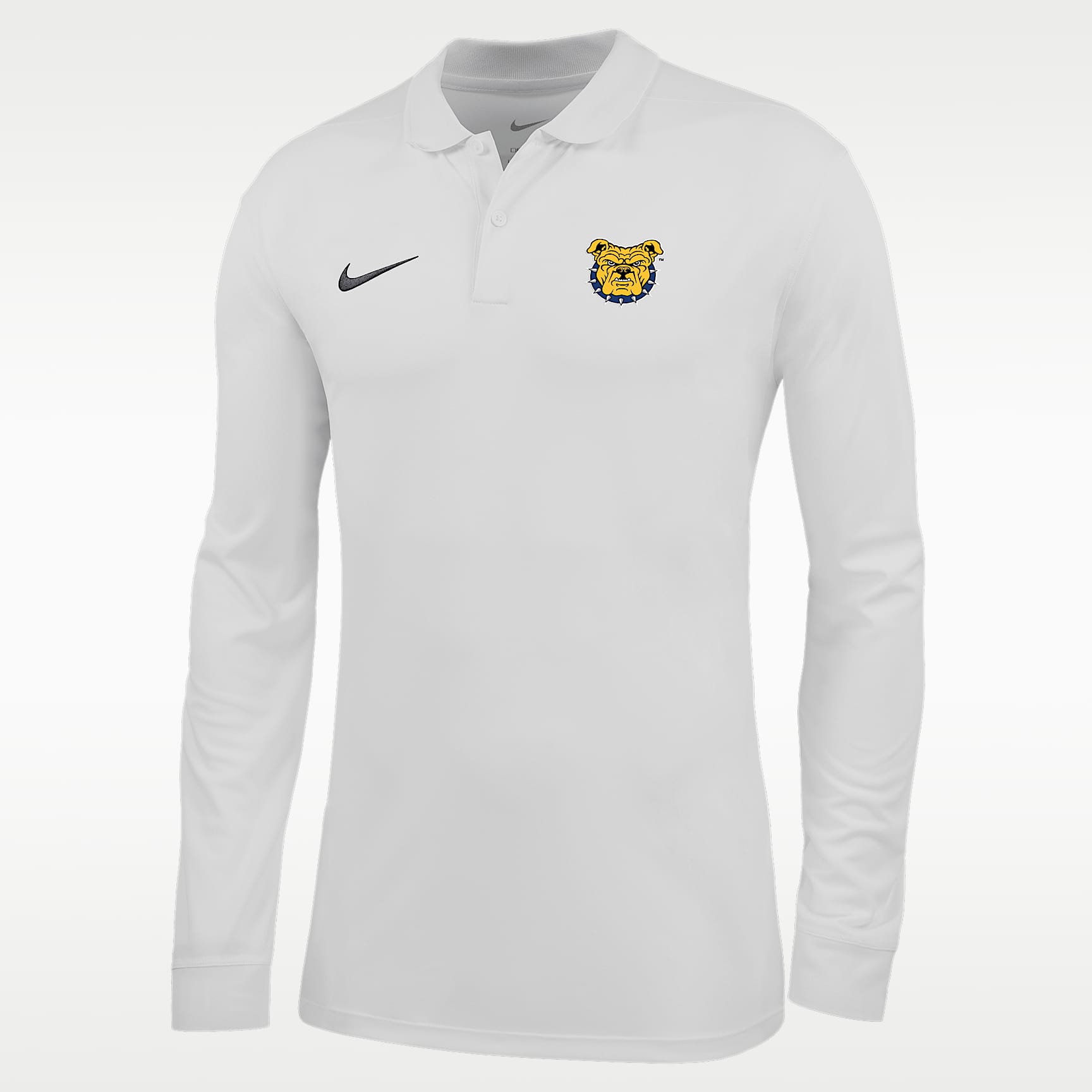 Nike College (North Carolina A&T University) Men's Dri-FIT Long-Sleeve Polo