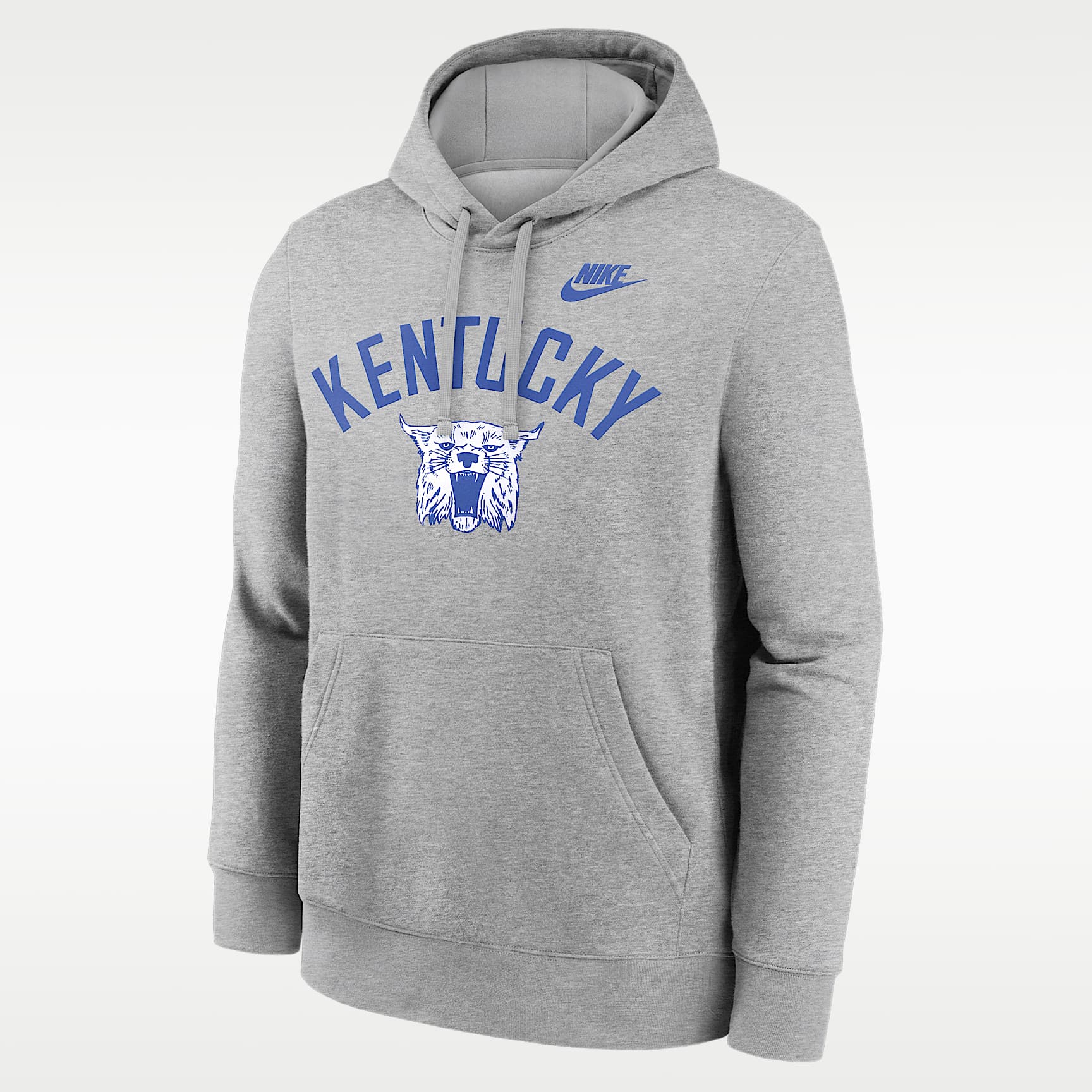 Sudadera con gorro sin cierre universitaria Nike para hombre Kentucky Legacy Arch Club