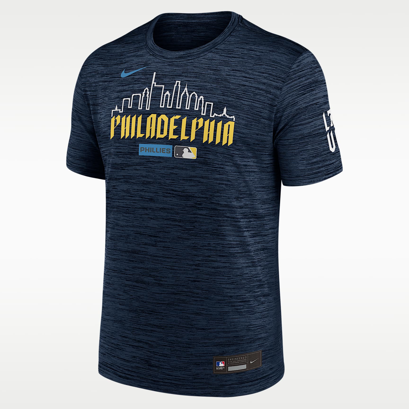Philadelphia Phillies City Connect Velocity Men's Nike Dri-FIT MLB T-Shirt