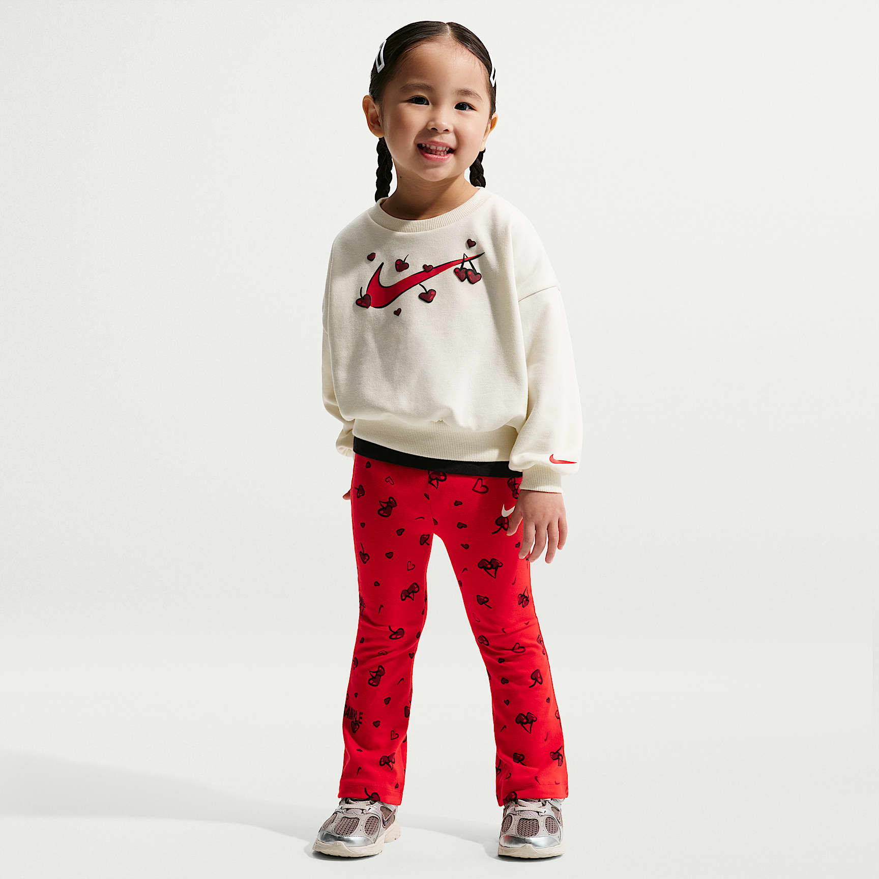 Nike Cherry Toddler Crew and Leggings Set