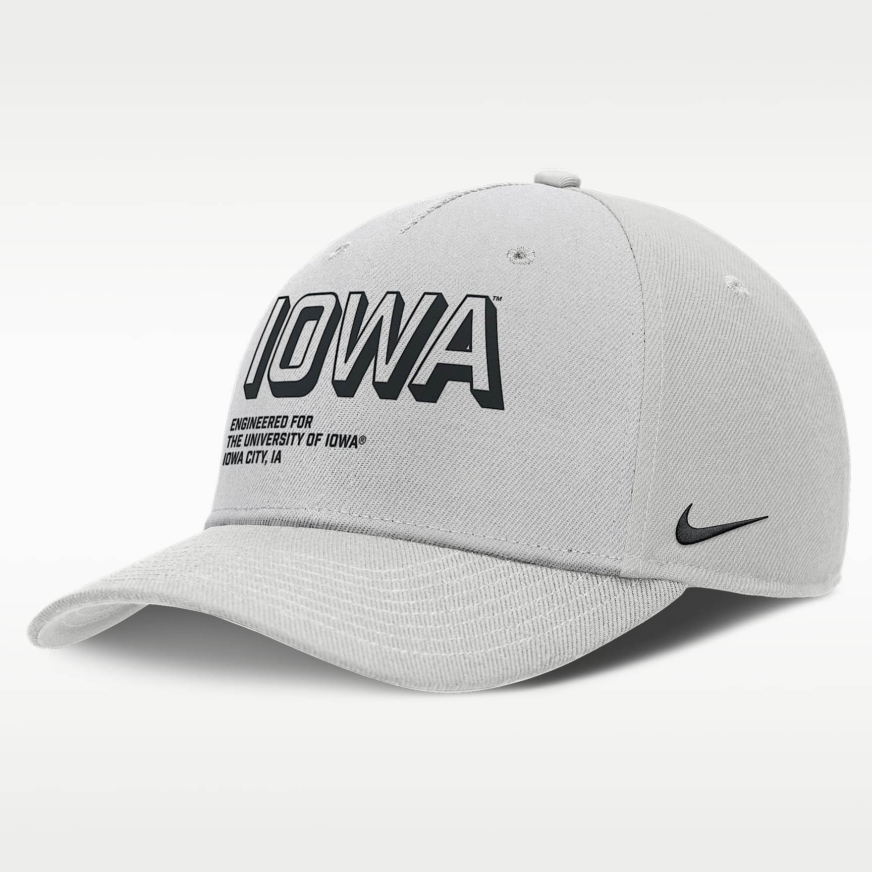 Iowa On-Field Primetime Rise Men's Nike College Adjustable Hat