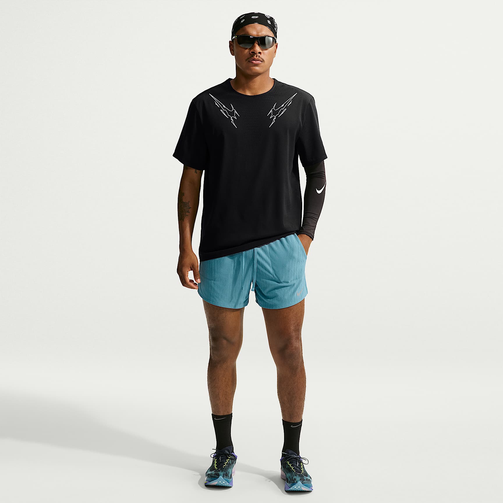 Nike Stride Aero-FIT Men's 12.5cm (approx.) Brief-Lined Running Shorts