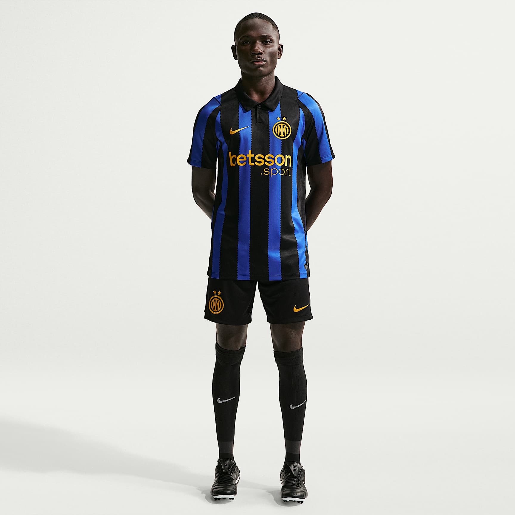 Inter Mailand 2026/27 Stadion Heimspiel Nike Replika-Fußballshorts mit Dri-FIT-Technologie (Herren)