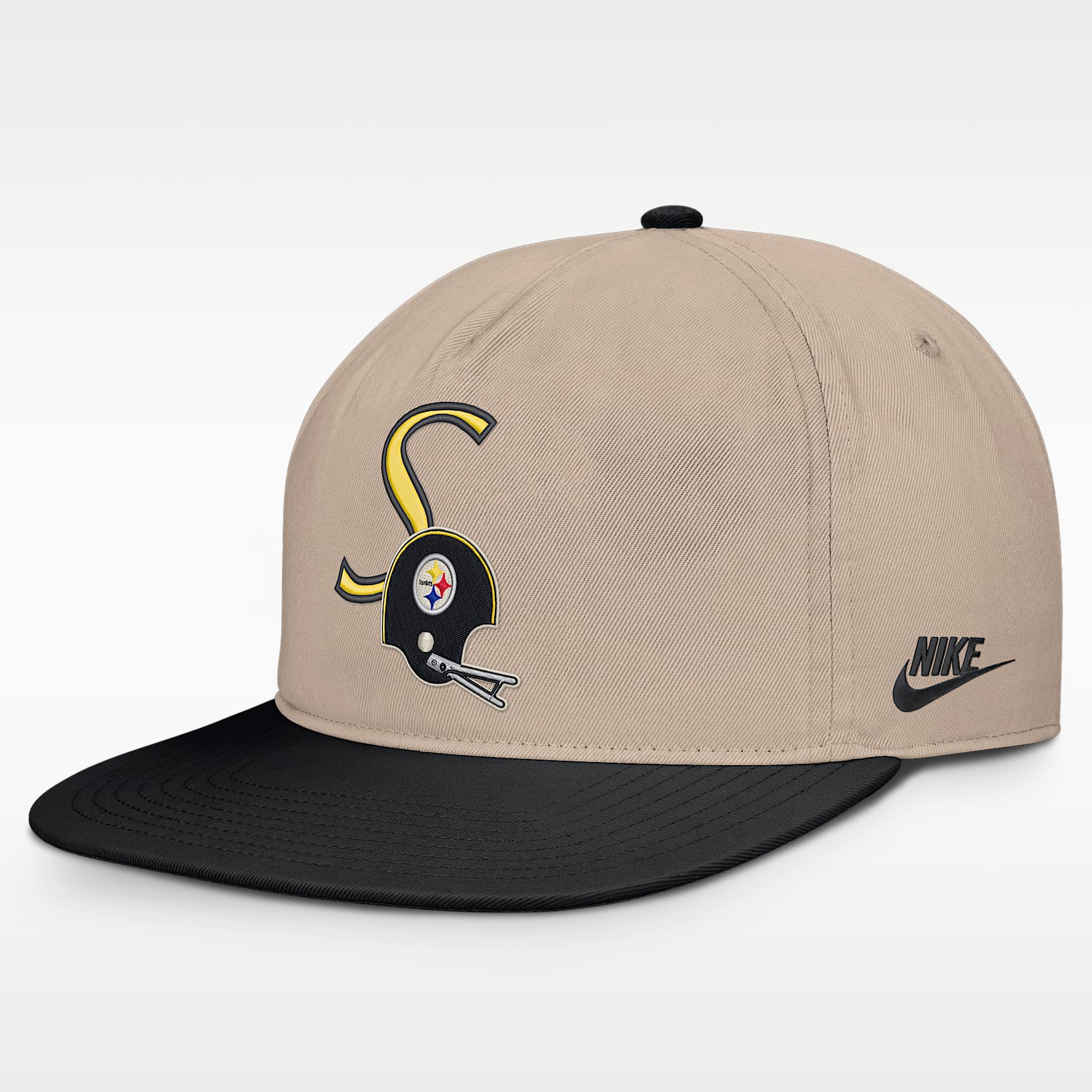 Gorra ajustable Nike de la NFL para hombre Pittsburgh Steelers Rewind Pro