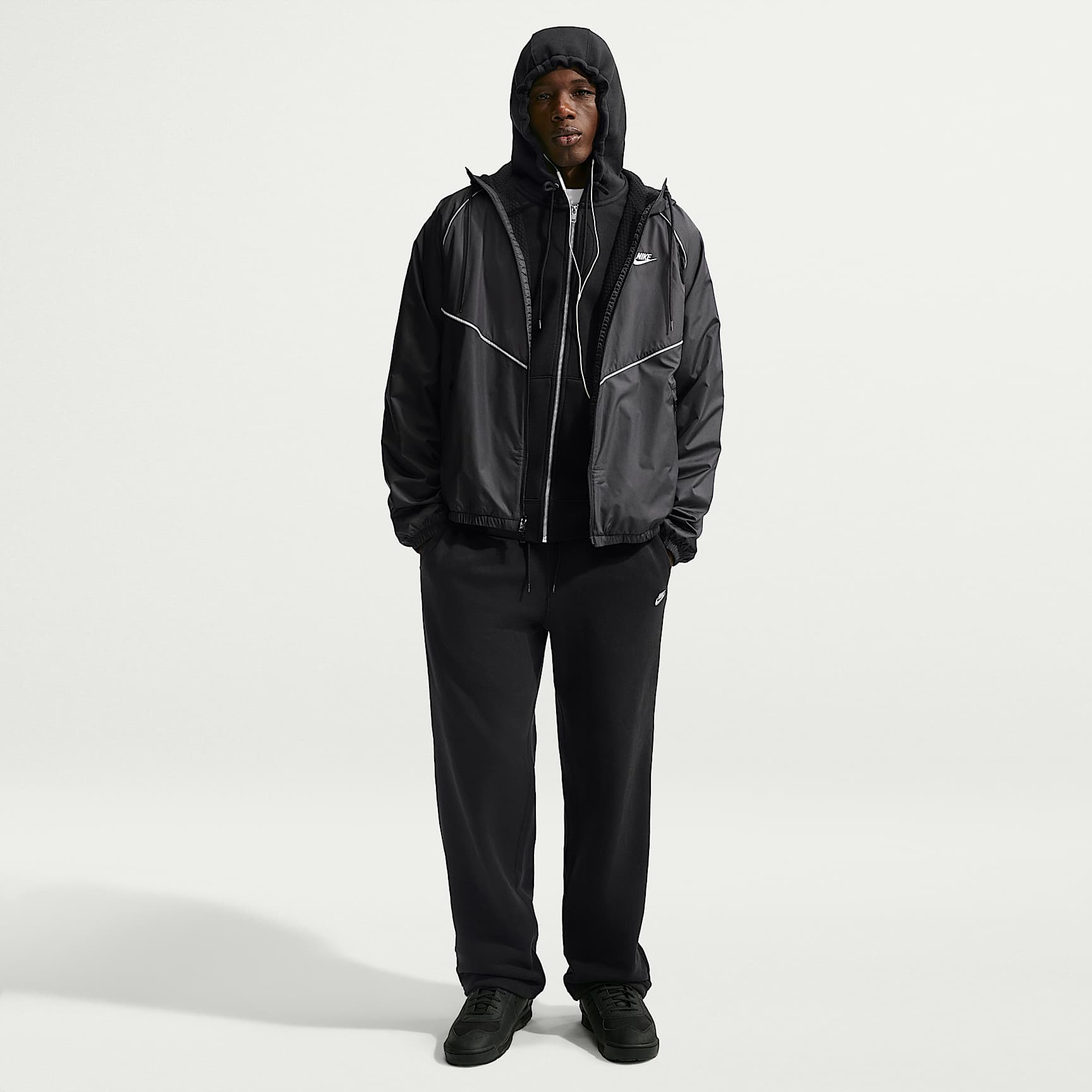 Pantalon à cordons élastiques en Fleece Nike Sportswear Club pour homme