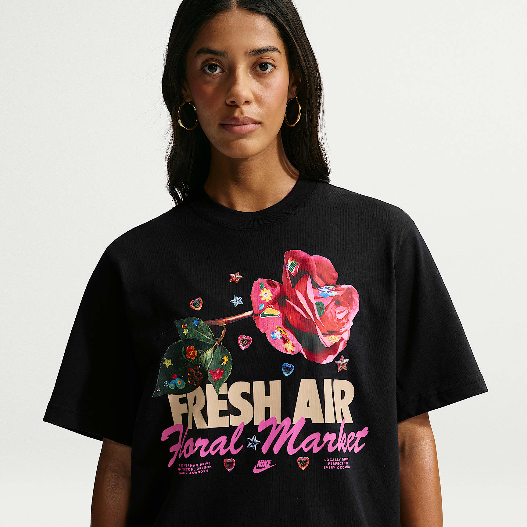 T-shirt ample Nike Sportswear Classic pour femme