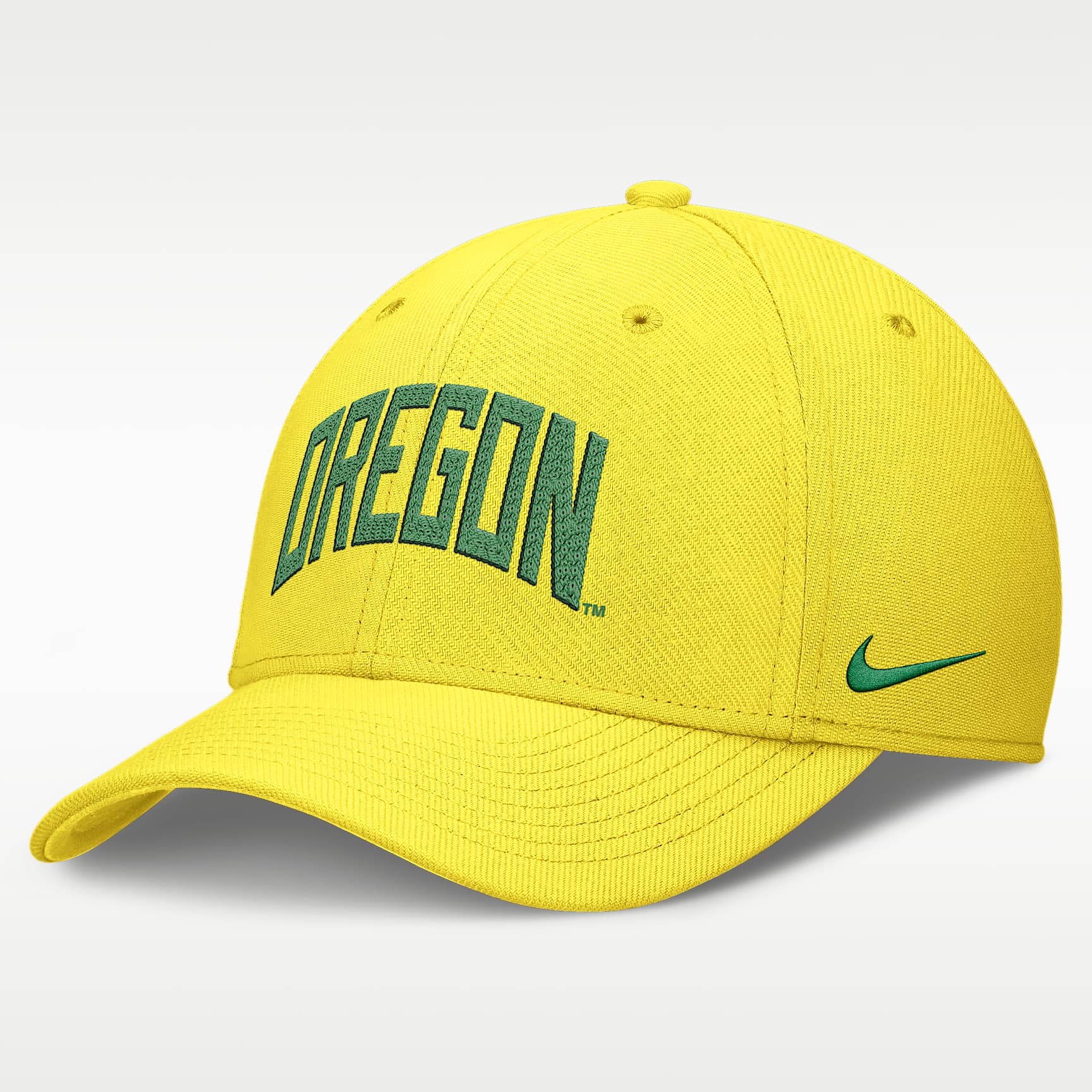 Oregon Classic Swooshflex Men's Nike Dri-FIT College Hat