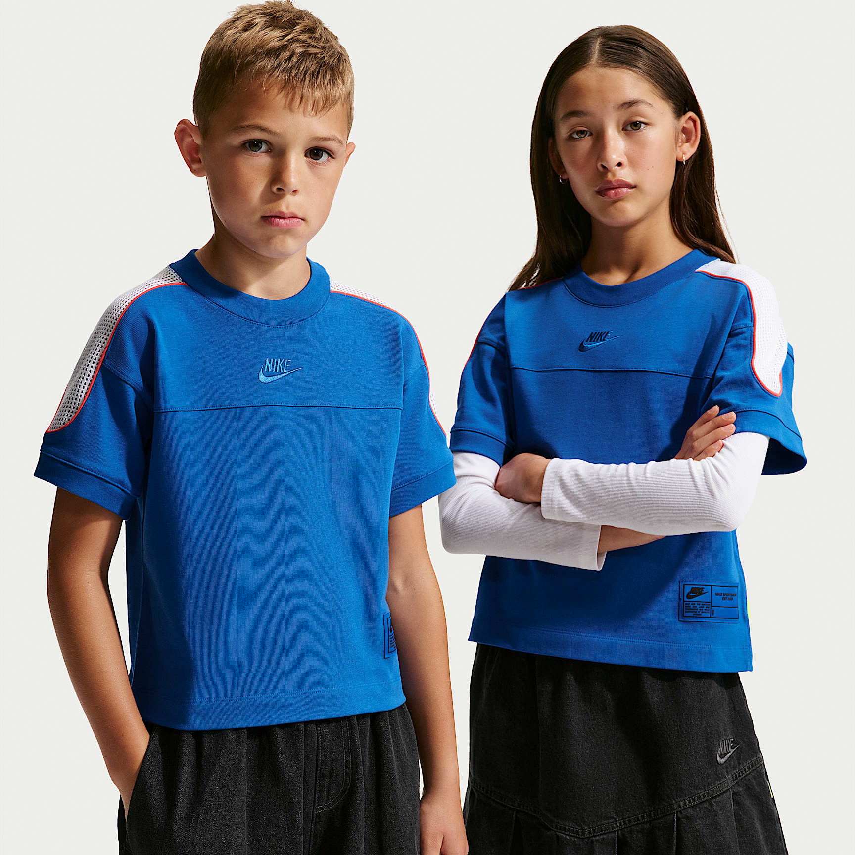Nike Sportswear Collection Big Kids' Short-Sleeve Top