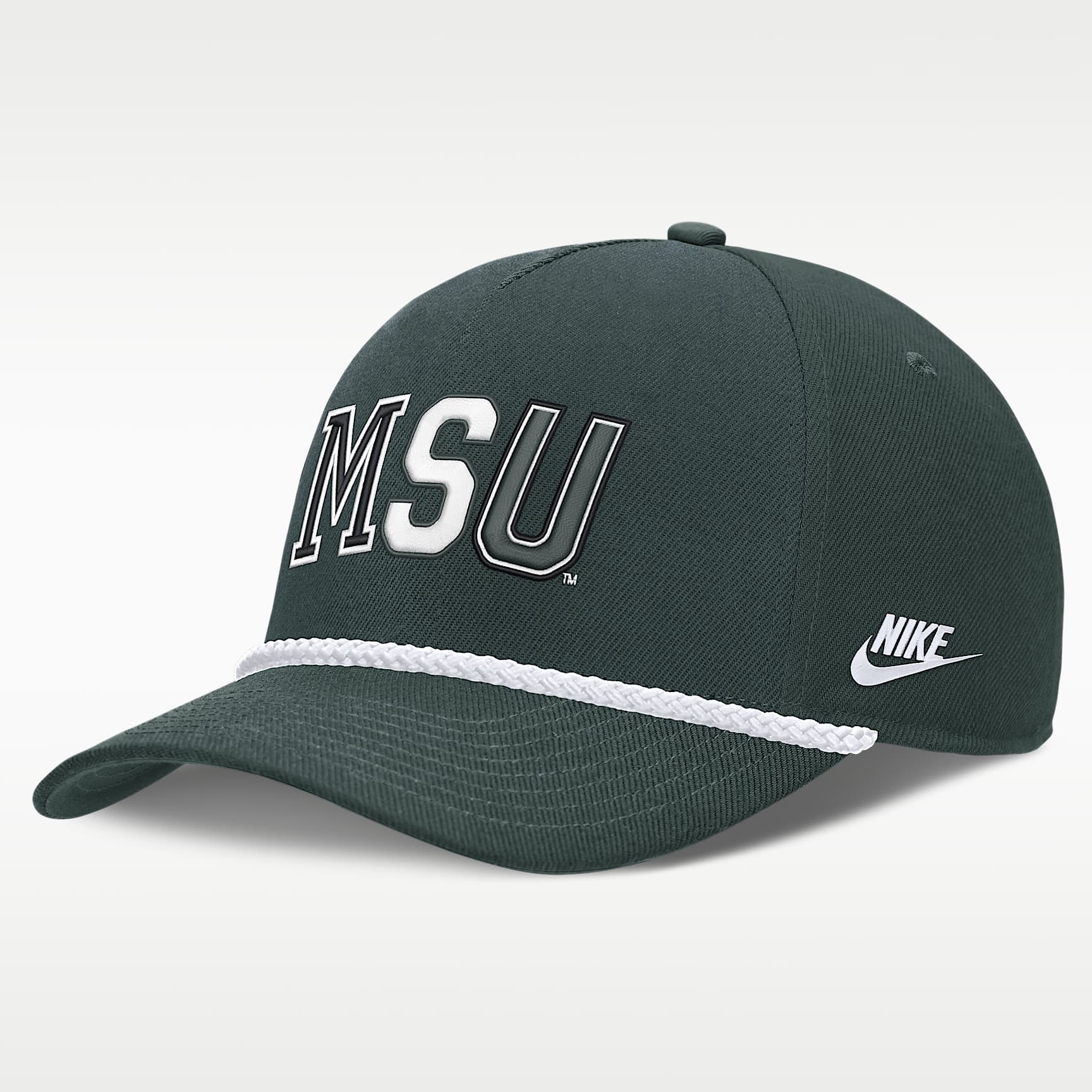Michigan State Legacy Basketball Rope Rise Men's Nike College Adjustable Hat