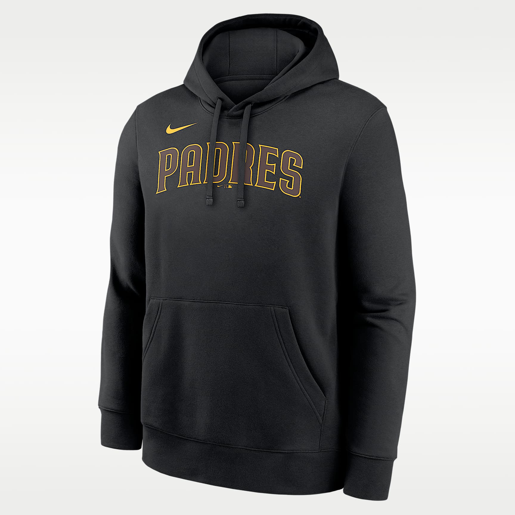 Sudadera con gorro sin cierre Nike de la MLB para hombre San Diego Padres Club