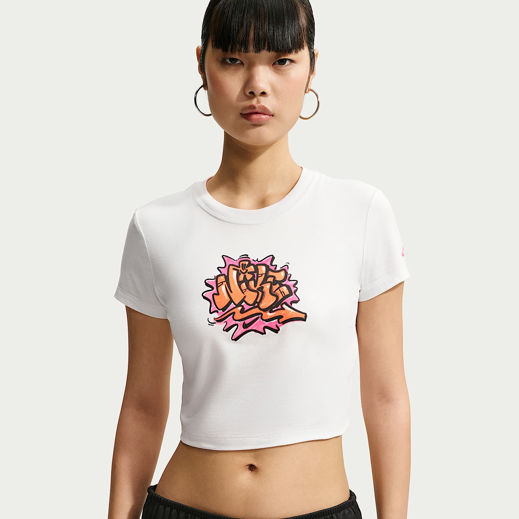 T-shirt slim court Nike Sportswear Chill Knit pour femme