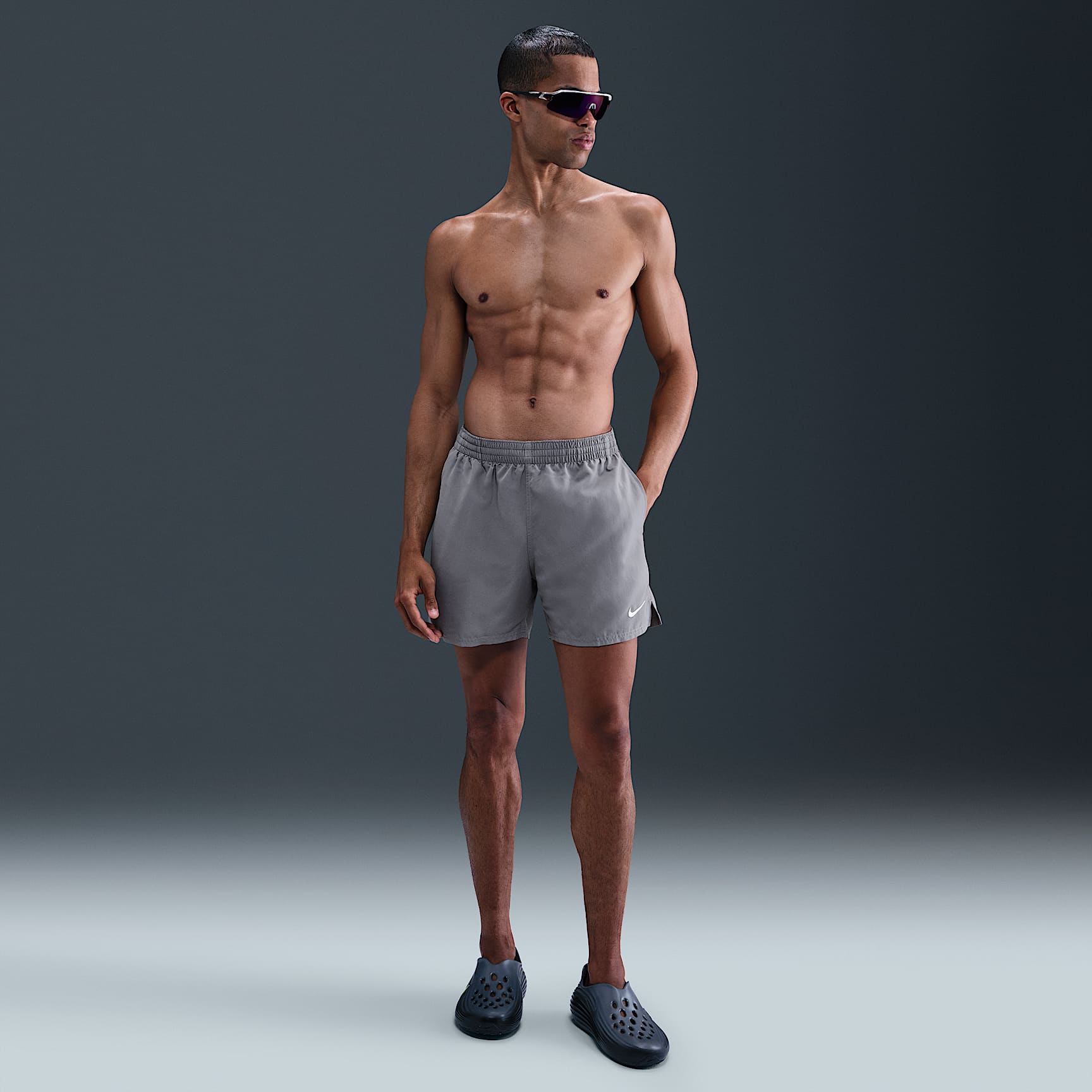 Shorts de playa o alberca con forro de ropa interior para hombre de 12.7 cm Nike Swim Breaker Essential