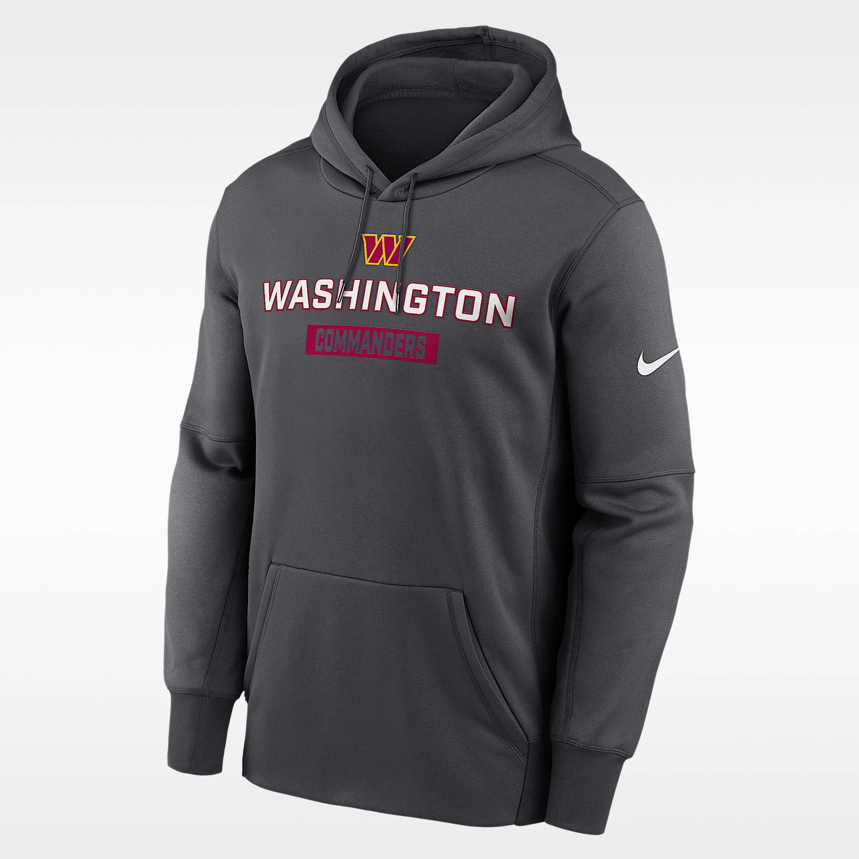 Washington Commanders Toss Sweep Men’s Nike Therma NFL Pullover Hoodie