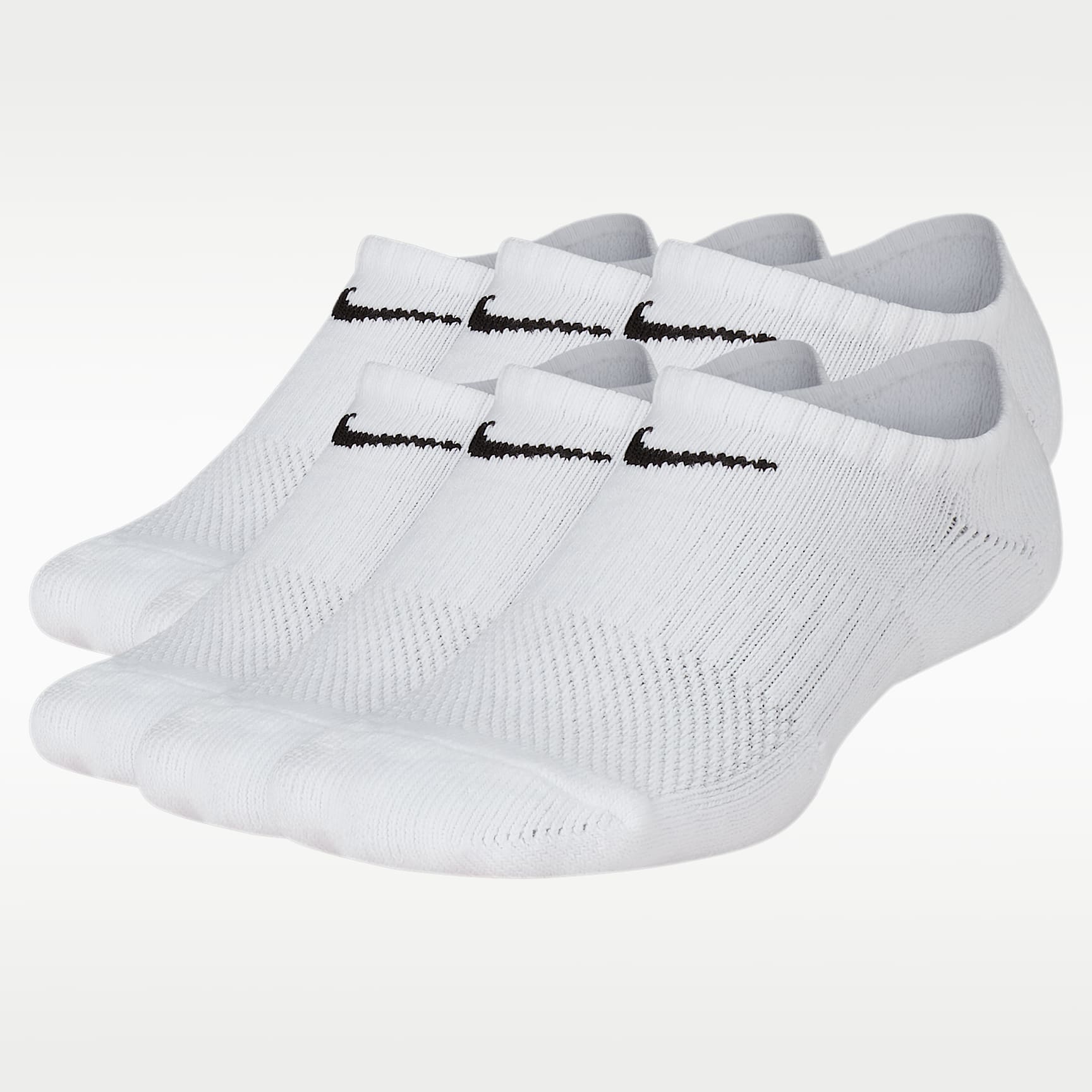 Nike Everyday Kids' Cushioned No-Show Socks (6 Pairs)