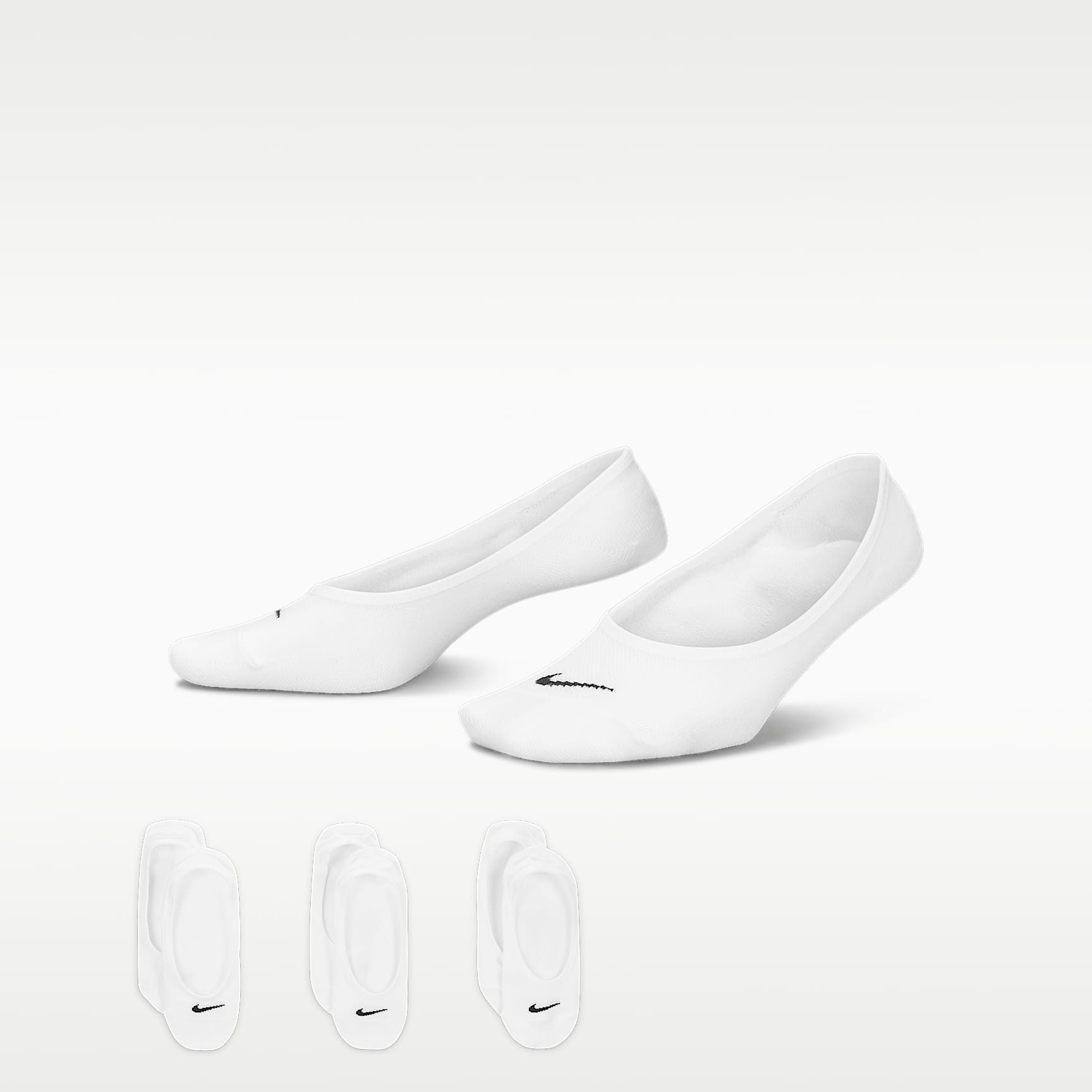 Nike Everyday Lightweight Women's Training Footie Socks (3 Pairs)